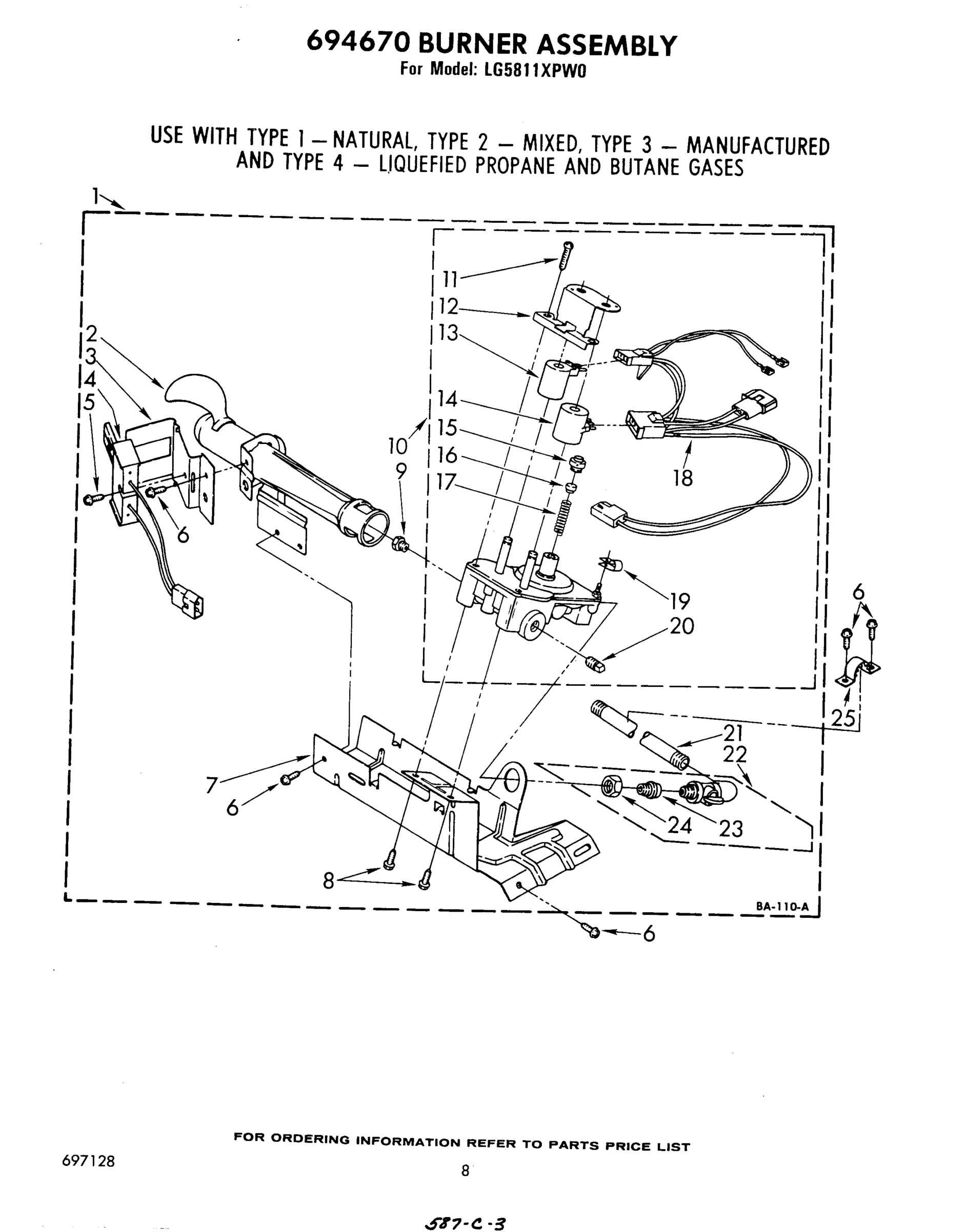 05 - 694670 BURNER