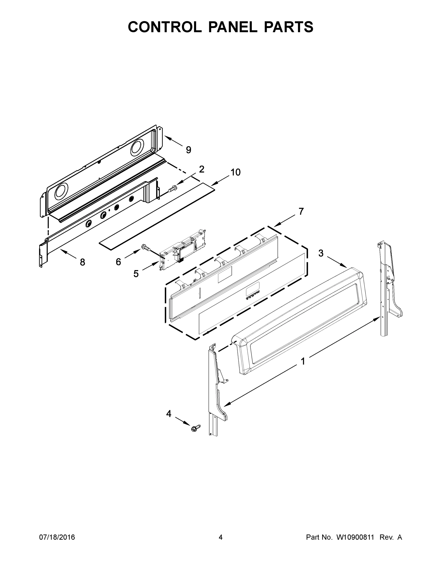 03 - CONTROL PANEL PARTS