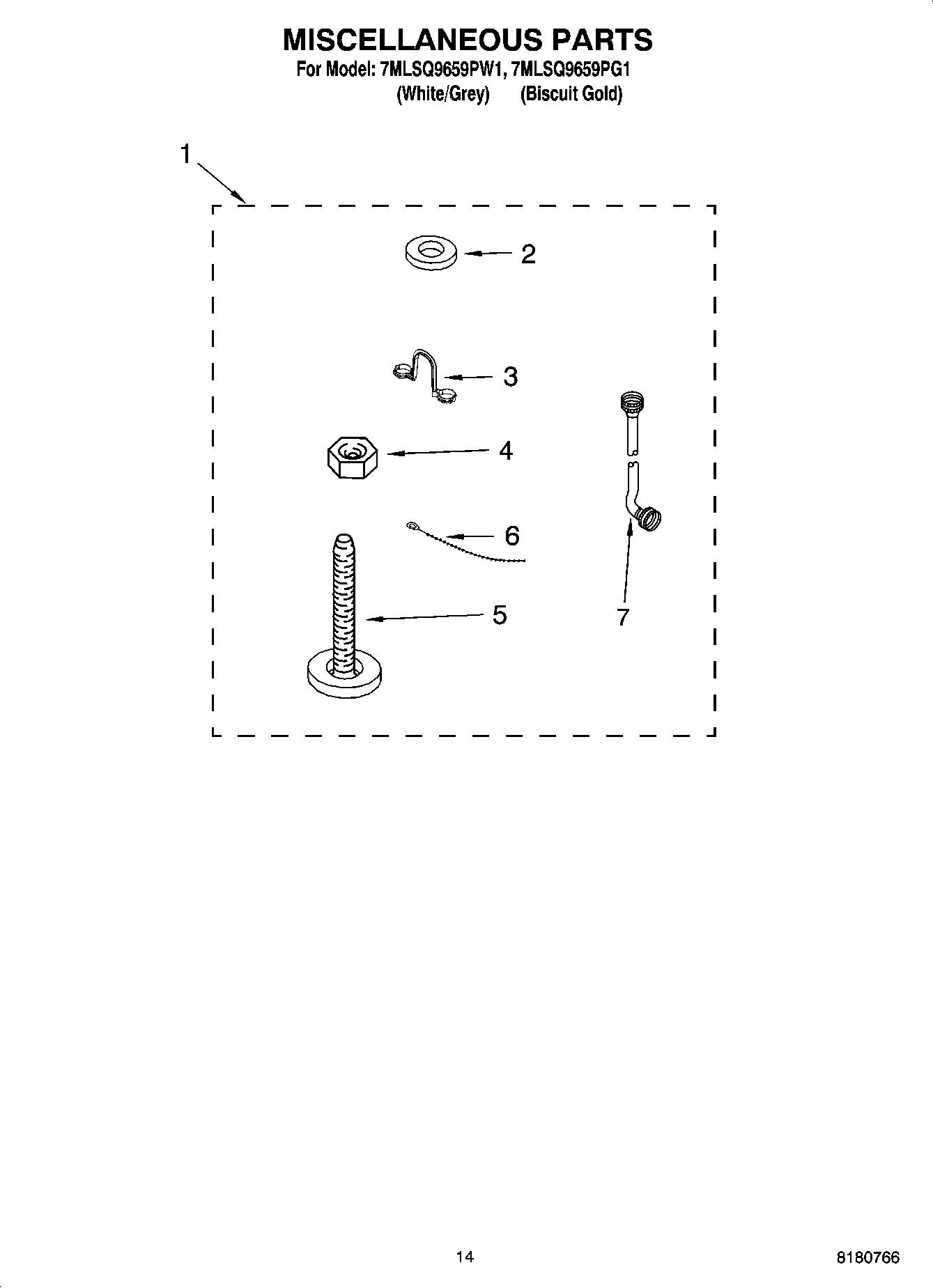10 - MISCELLANEOUS PARTS, OPTIONAL PARTS (NOT INCLUDED)