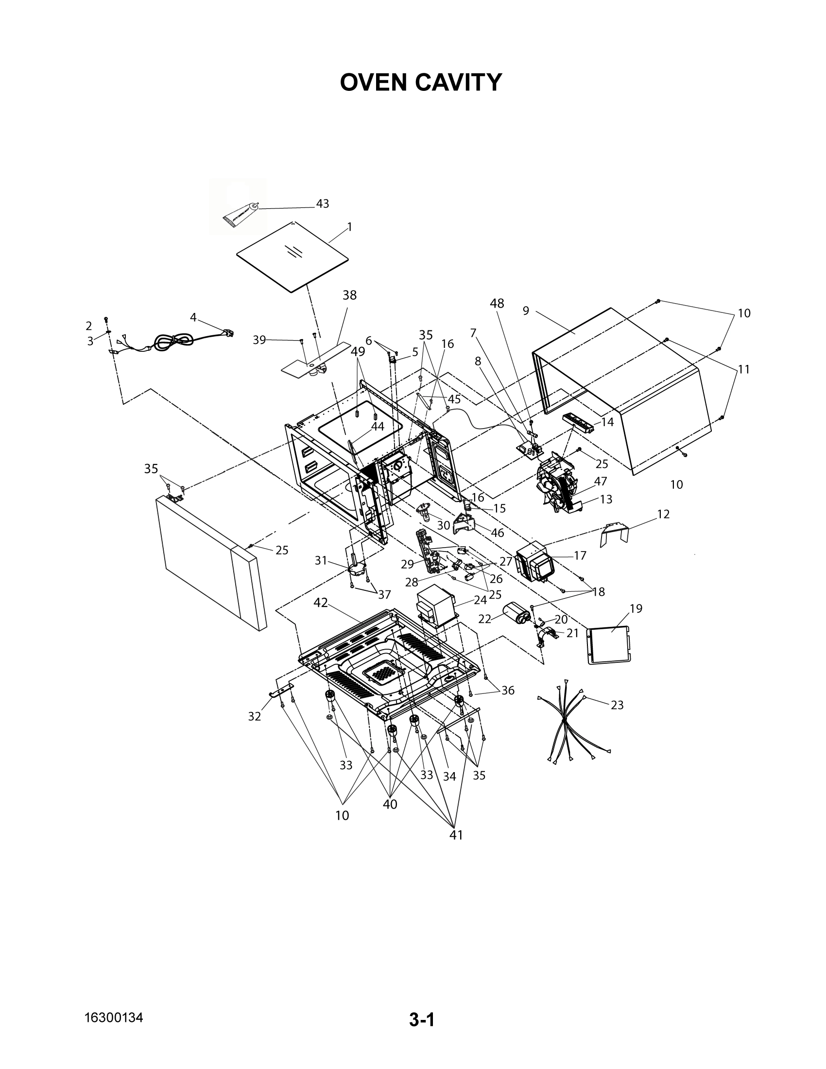 OVEN CAVITY