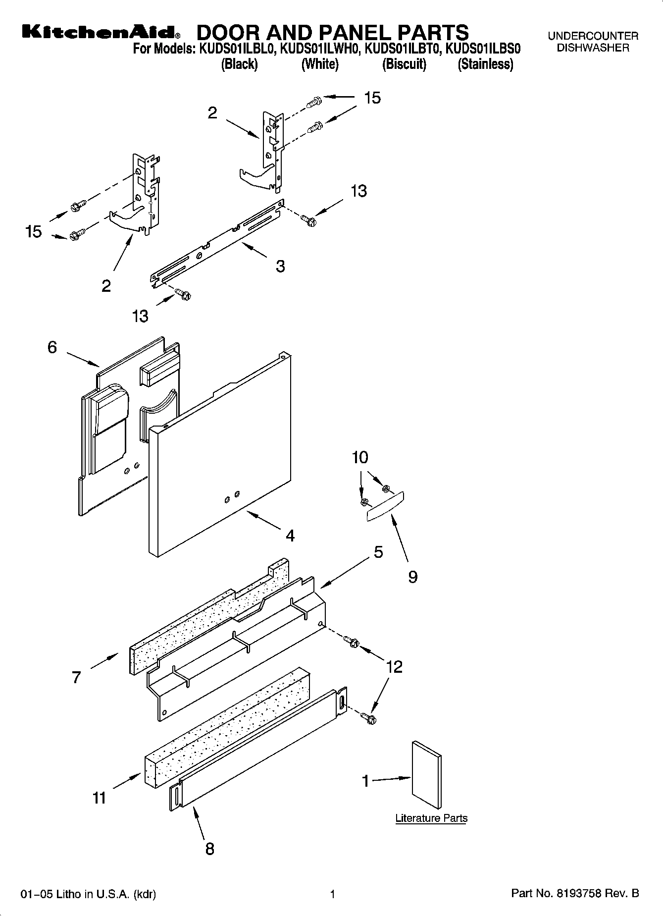 01 - DOOR AND PANEL PARTS