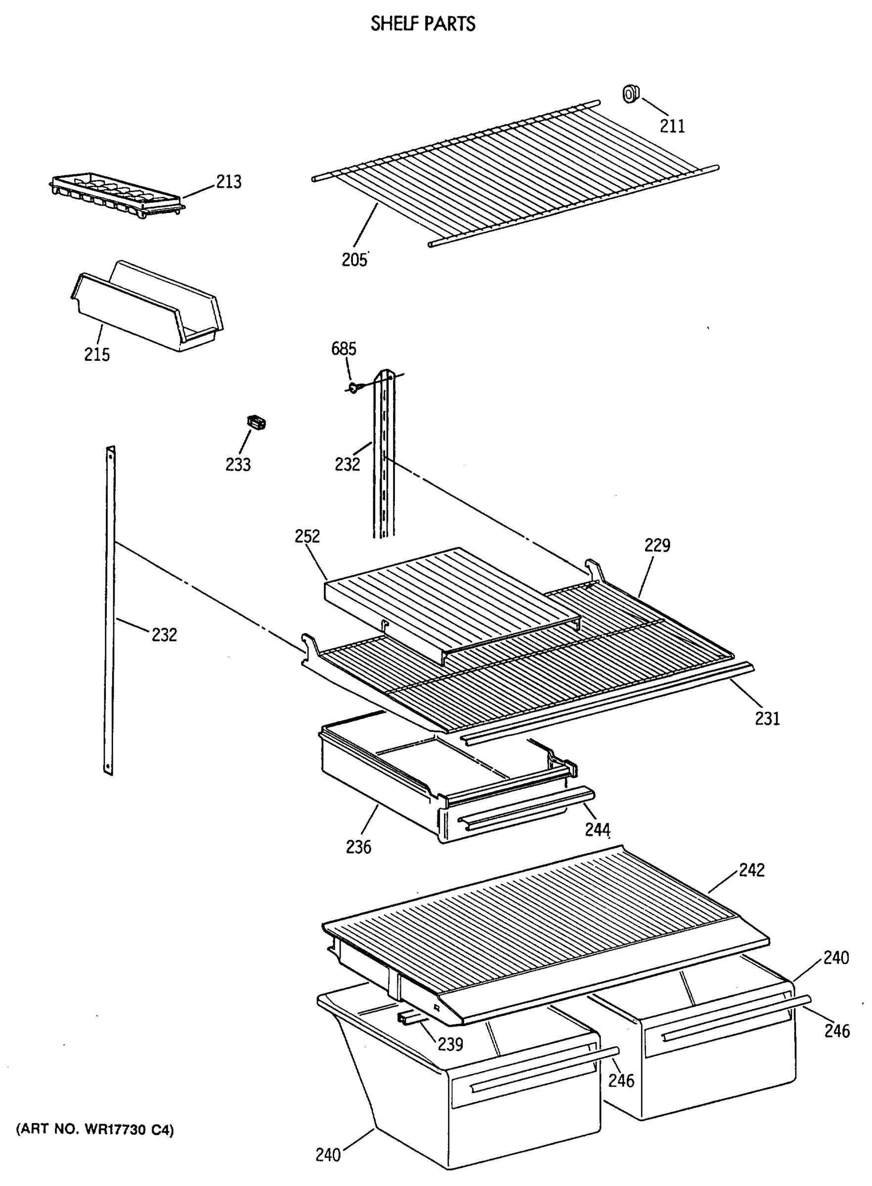 SHELF PARTS