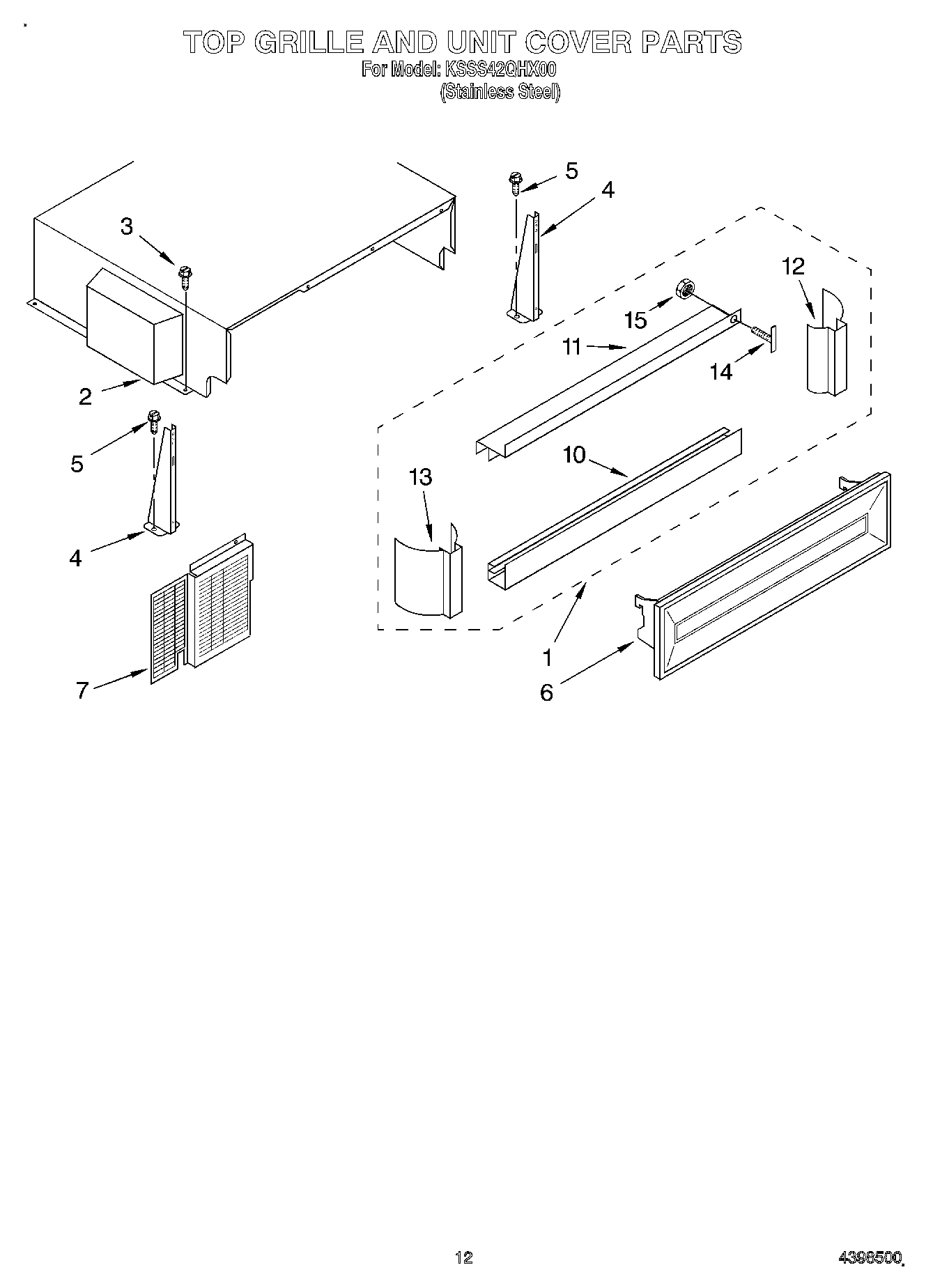 09 - TOP GRILLE AND UNIT COVER
