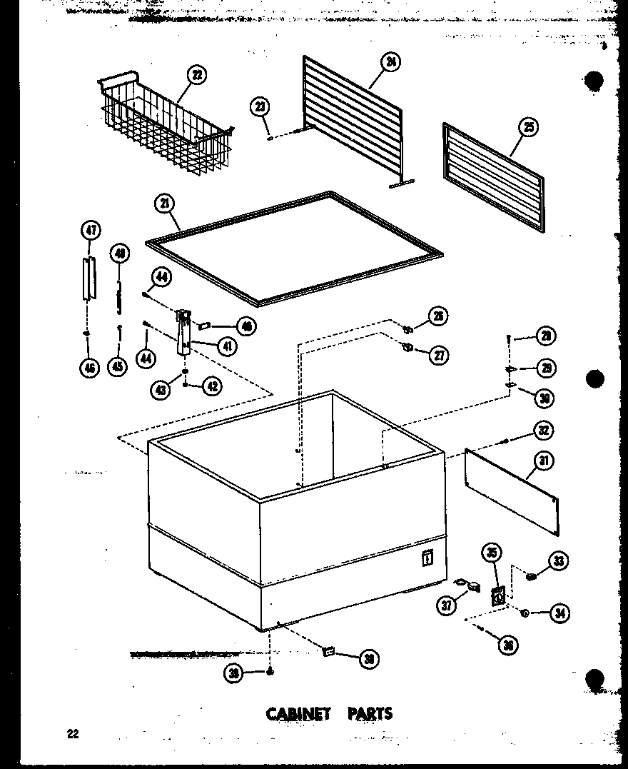 01 - CABINET PARTS