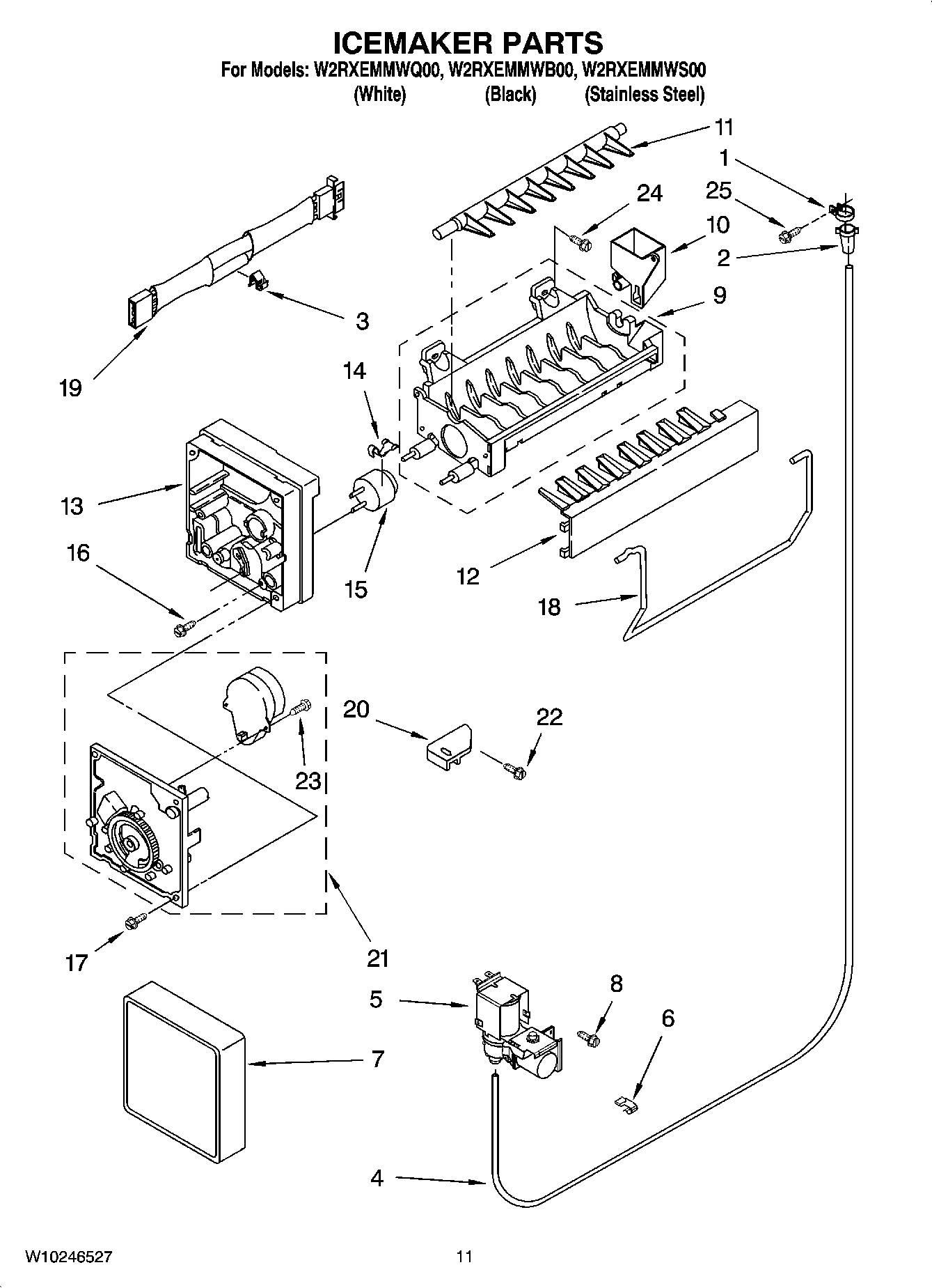 06 - ICEMAKER PARTS