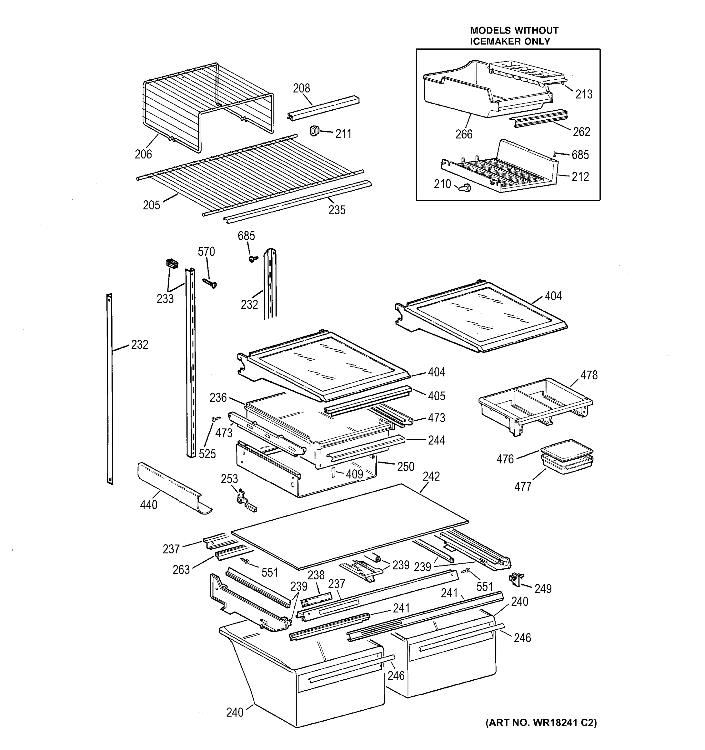 SHELF PARTS
