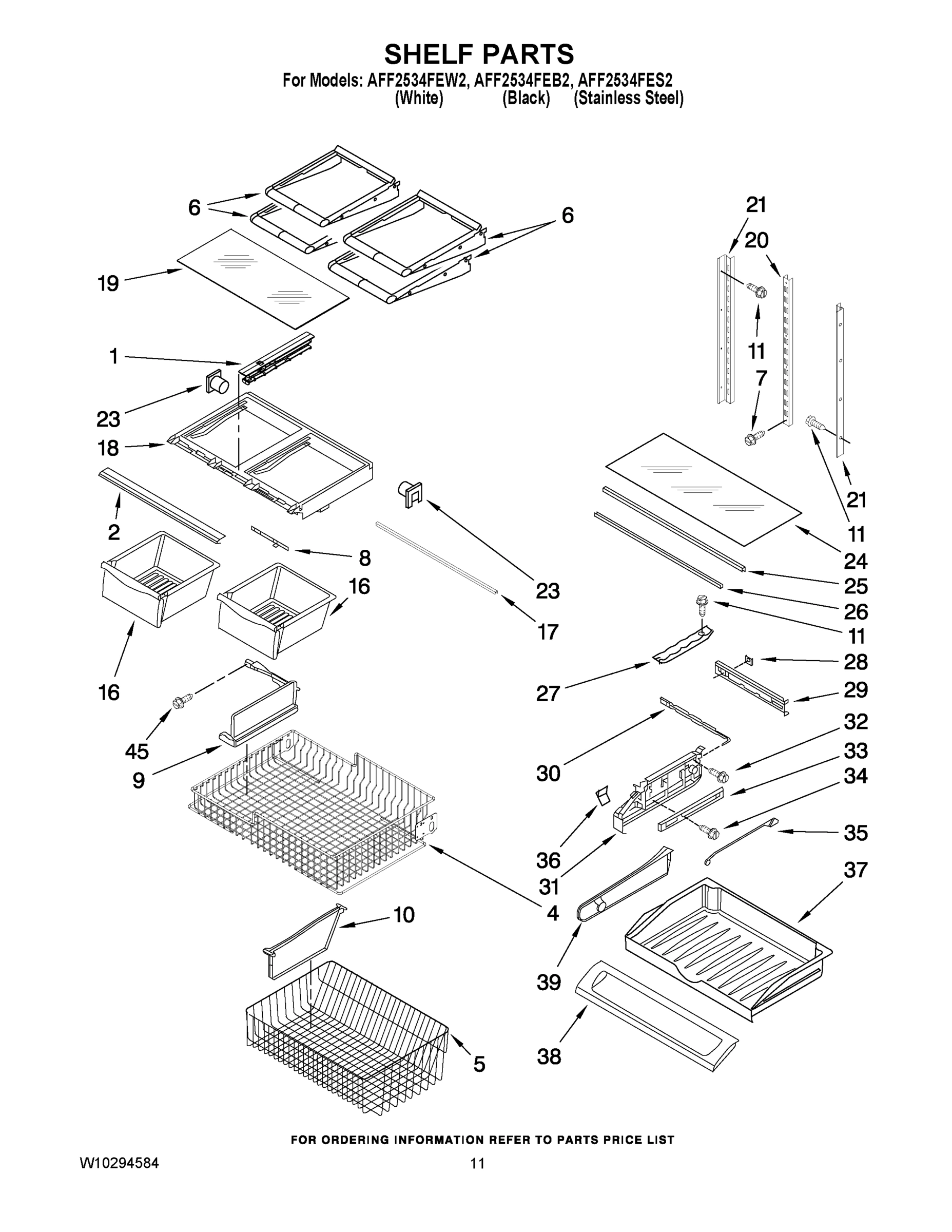 07 - SHELF PARTS