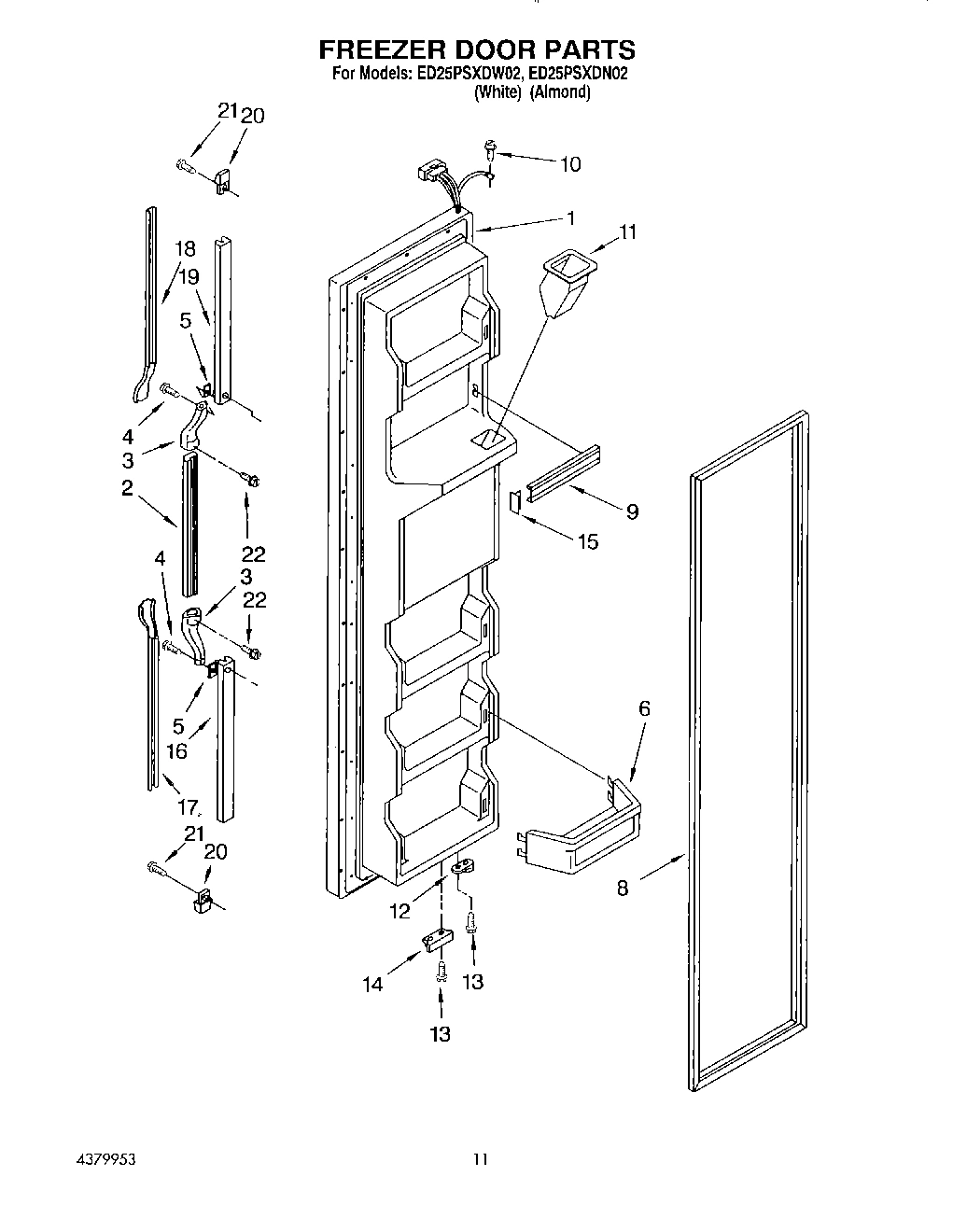 07 - FREEZER DOOR
