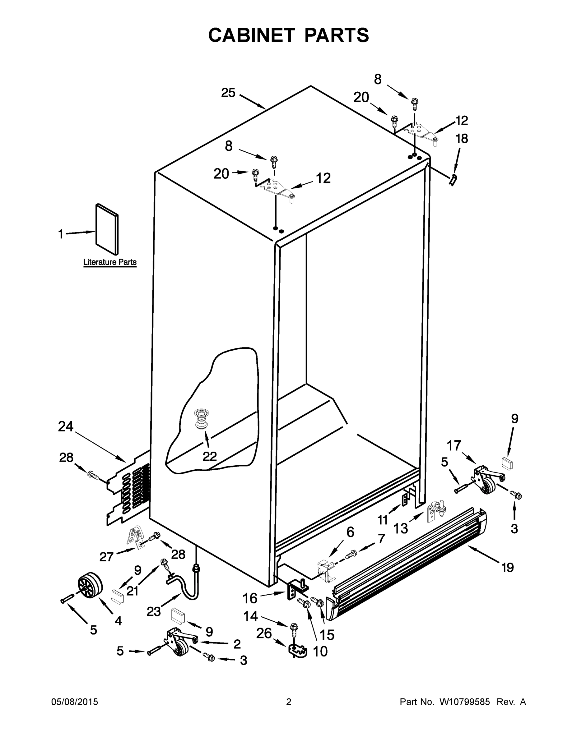 02 - CABINET PARTS