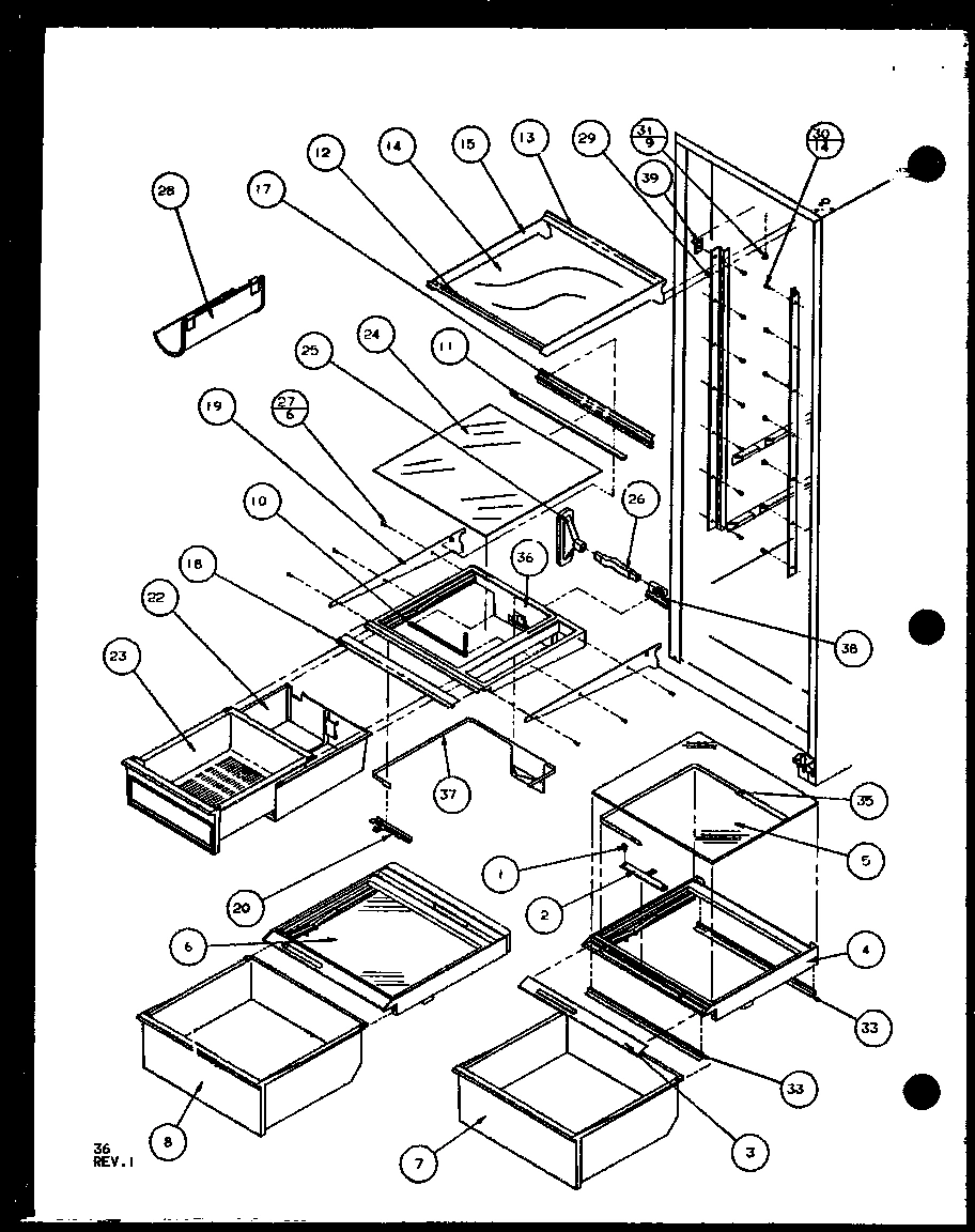 08 - REF SHELVING AND DRAWERS