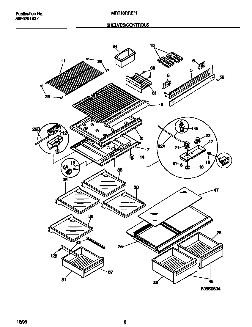 05 - SHELVES/CONTROLS