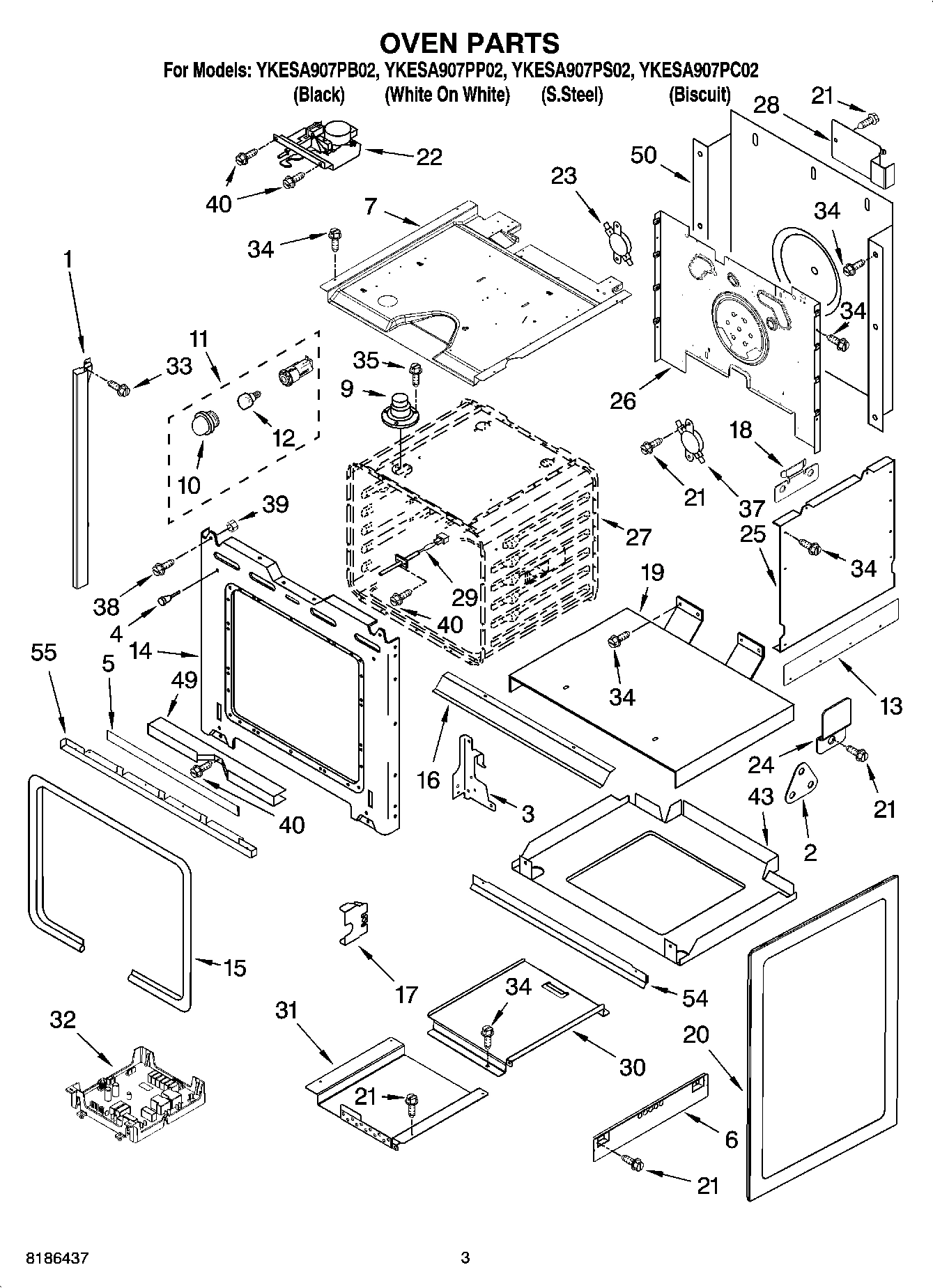 03 - OVEN PARTS