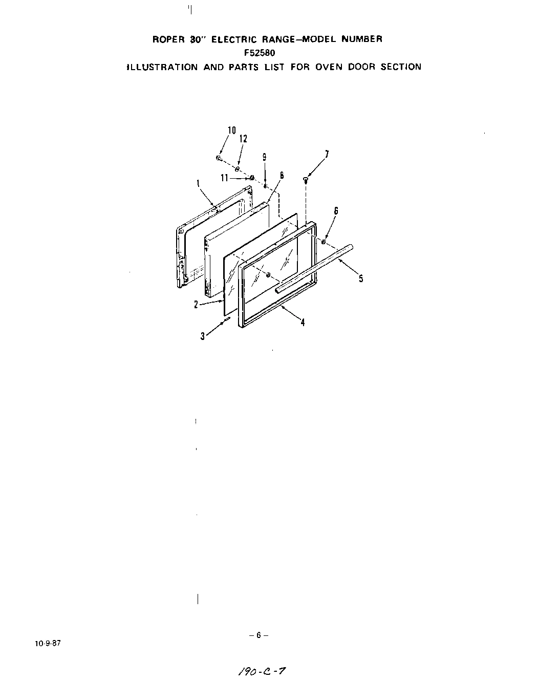 05 - OVEN DOOR