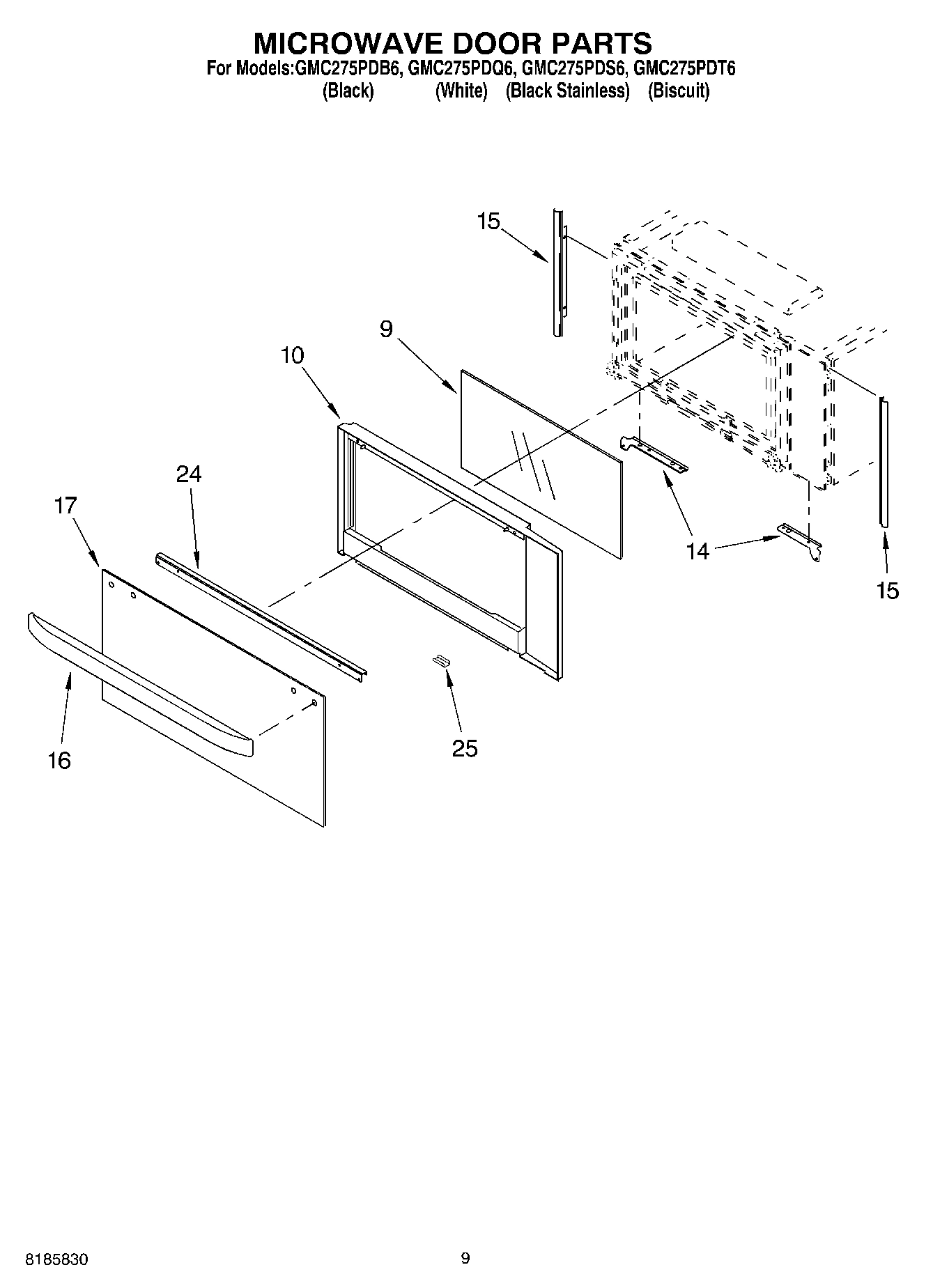 07 - MICROWAVE DOOR
