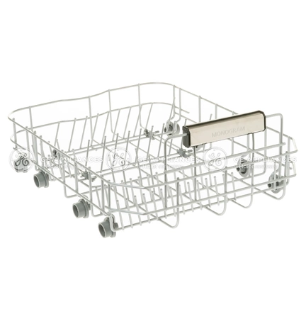 WD28X24671 GE Dishwasher Lower Rack Assembly