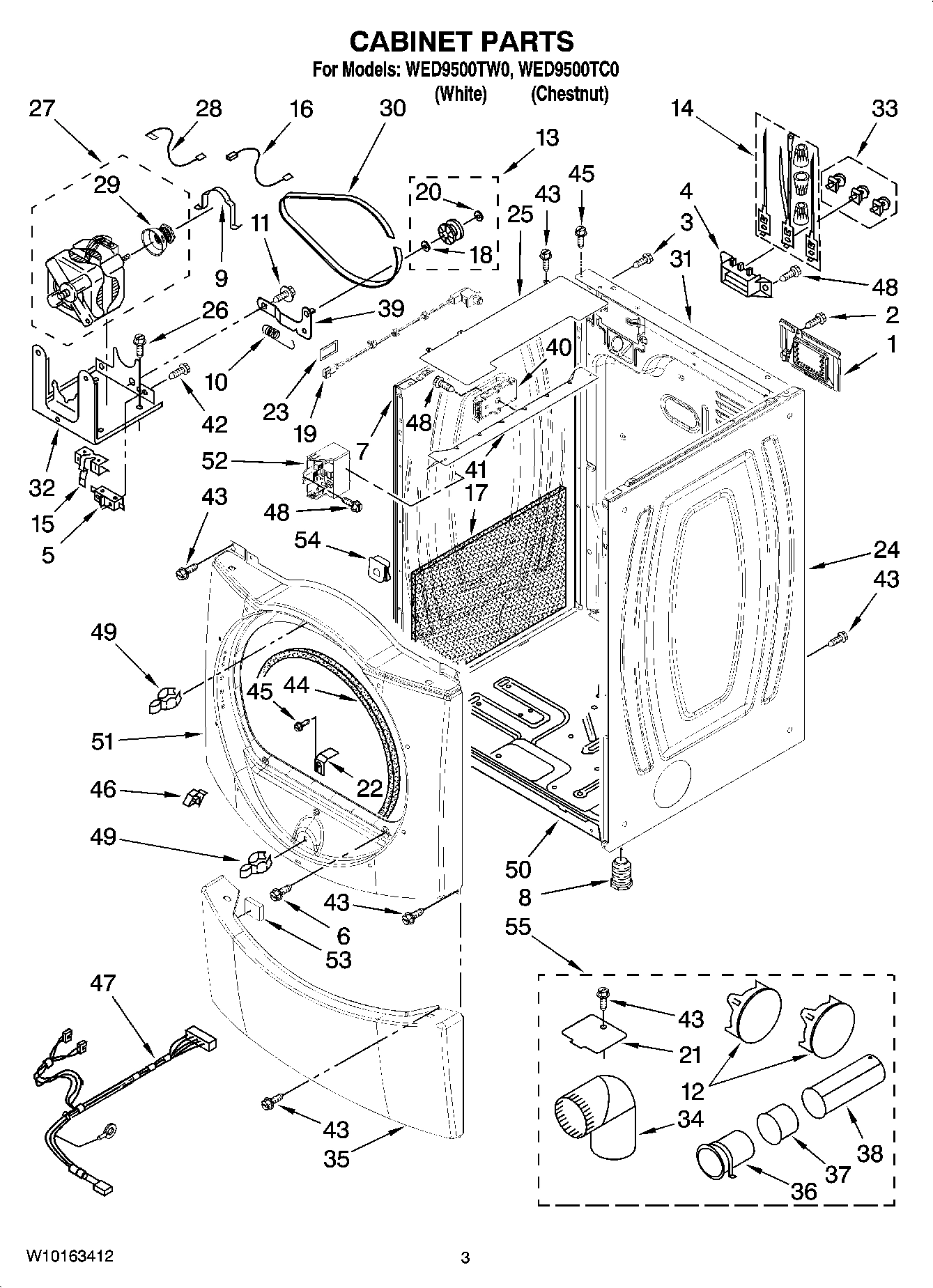 02 - CABINET PARTS