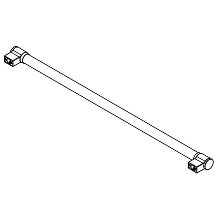 WPW10663448 Whirlpool Refrigerator Handle