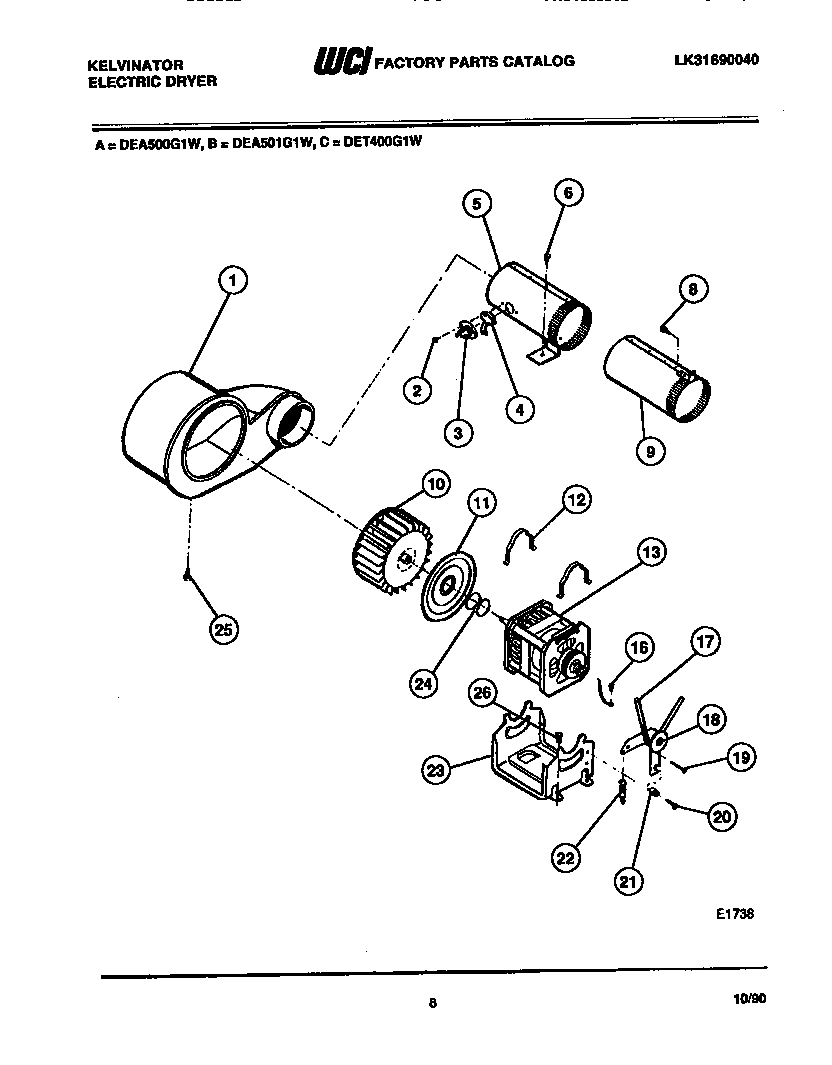 05 - BLOWER AND DRIVE PARTS