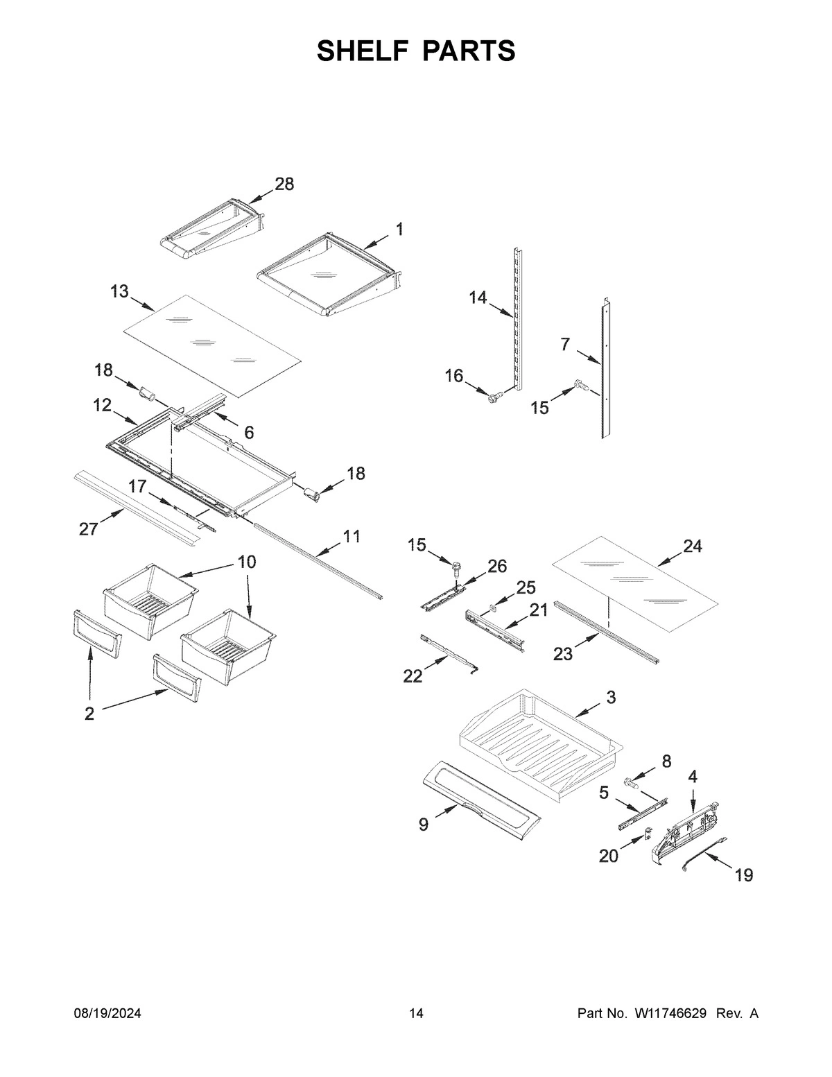 08 - SHELF PARTS