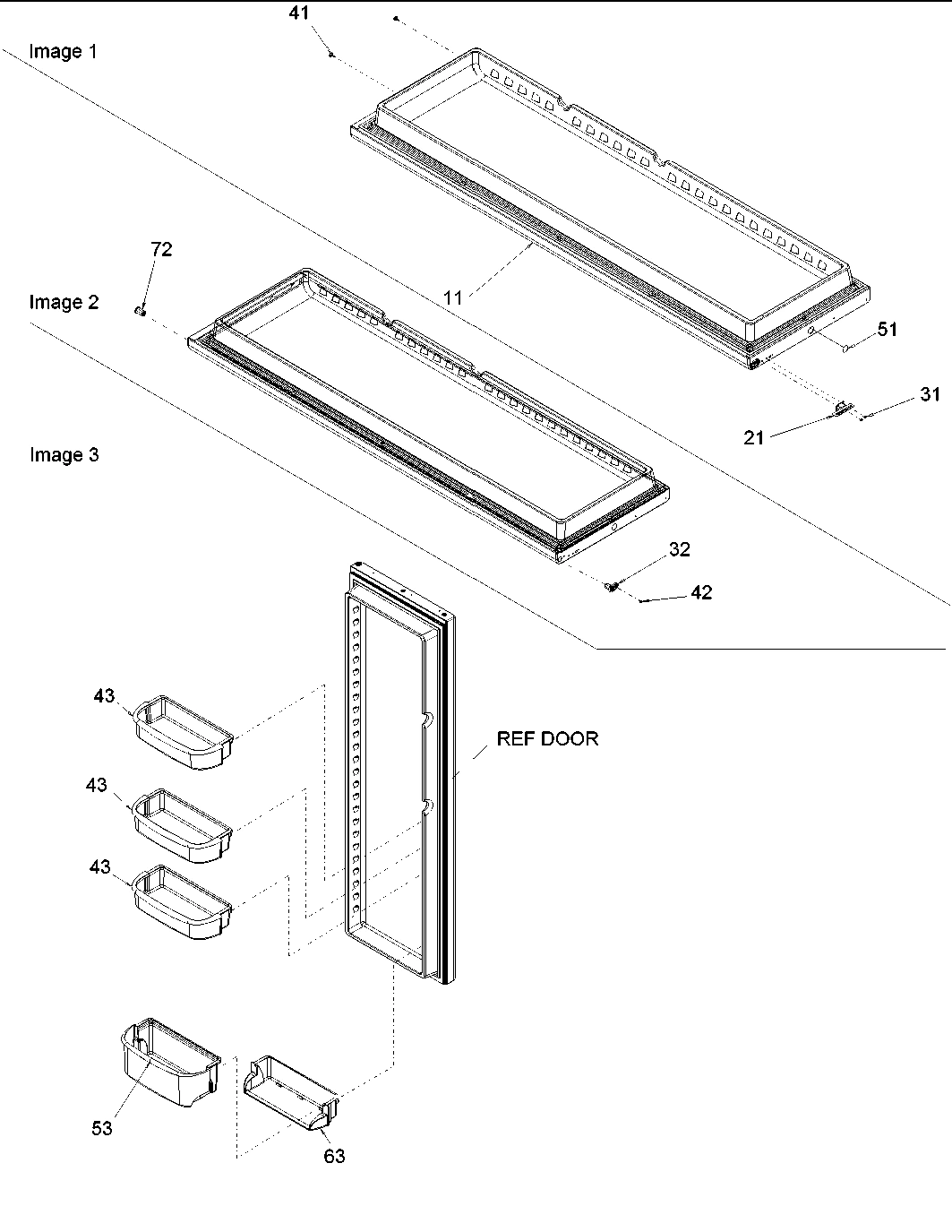 13 - Refrigerator Door
