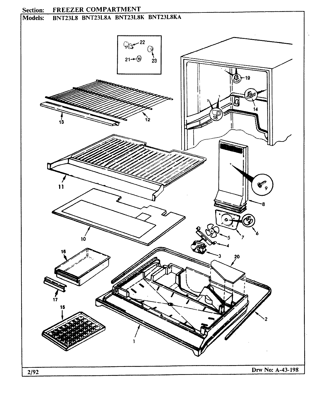 01 - FREEZER COMPARTMENT