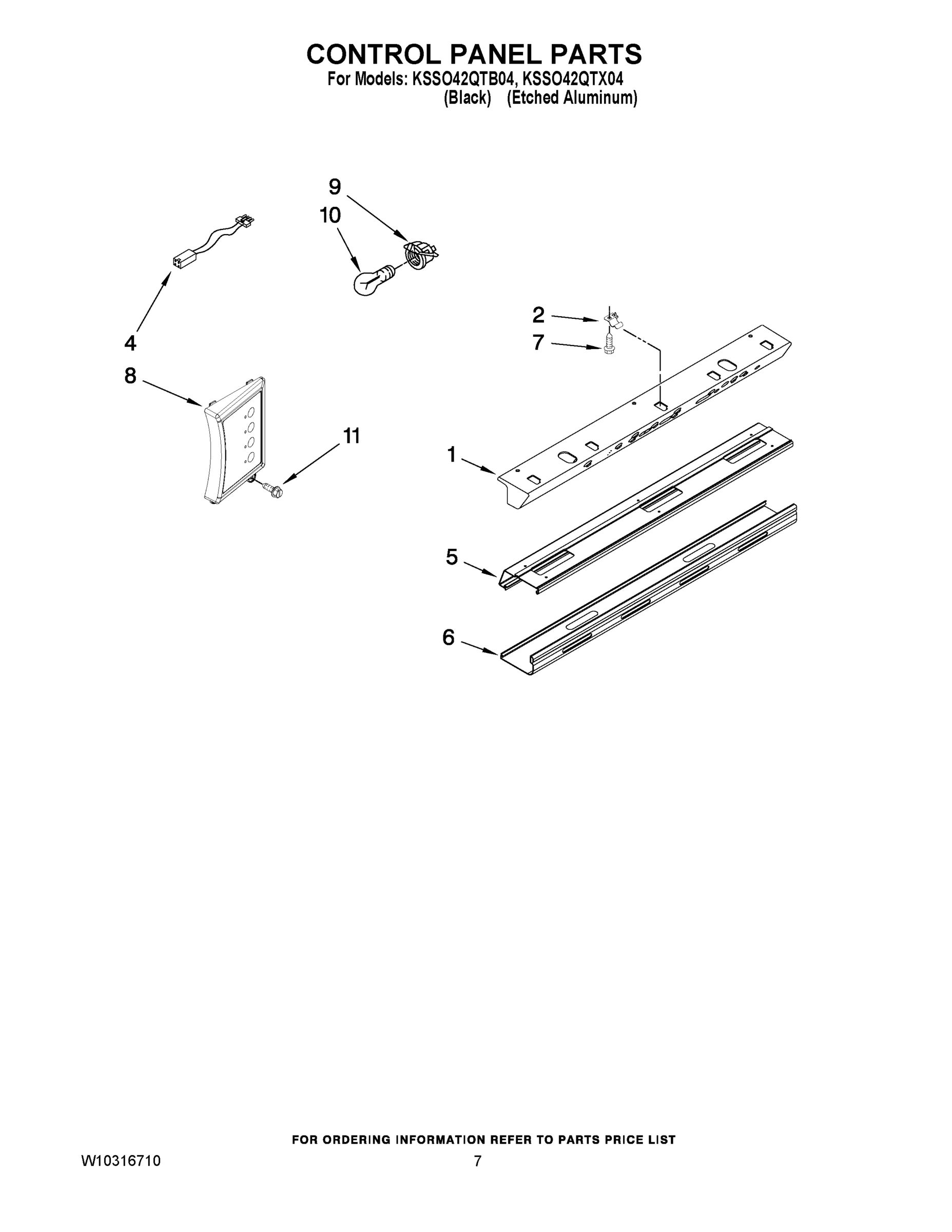 05 - CONTROL PANEL PARTS