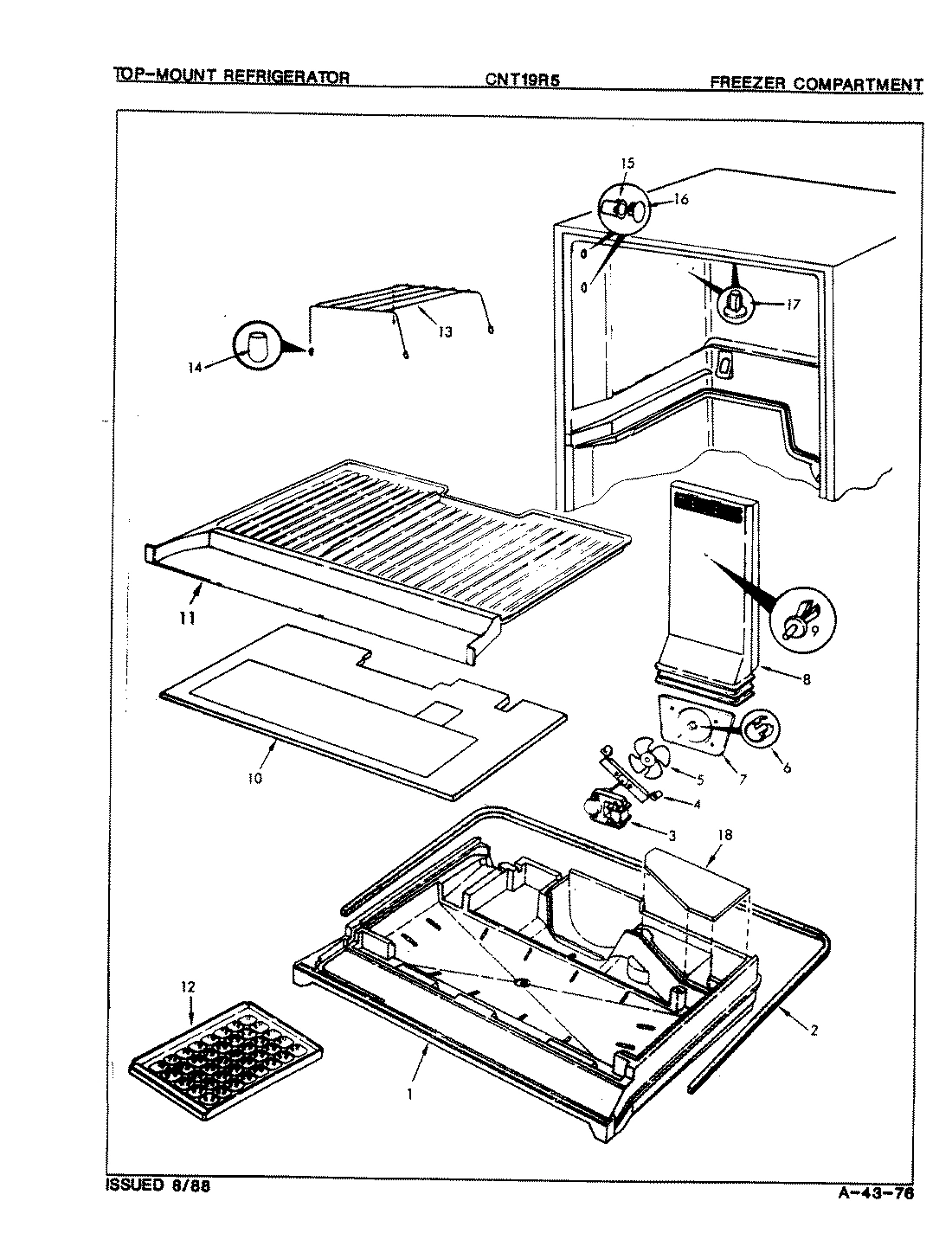 01 - FREEZER COMPARTMENT
