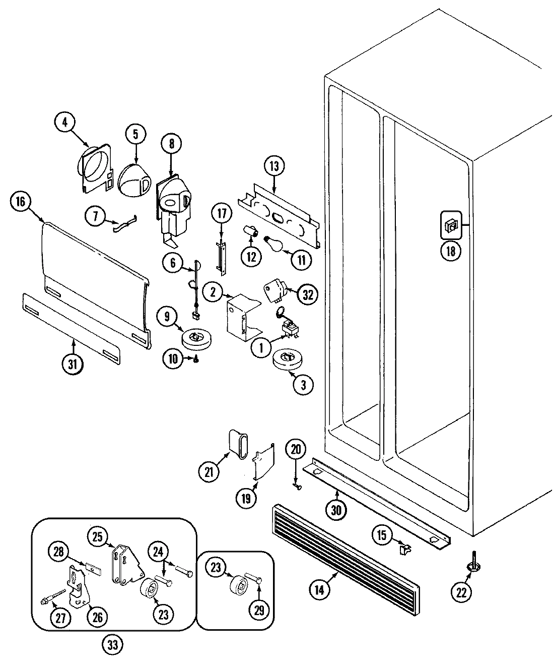 04 - FRESH FOOD COMPARTMENT