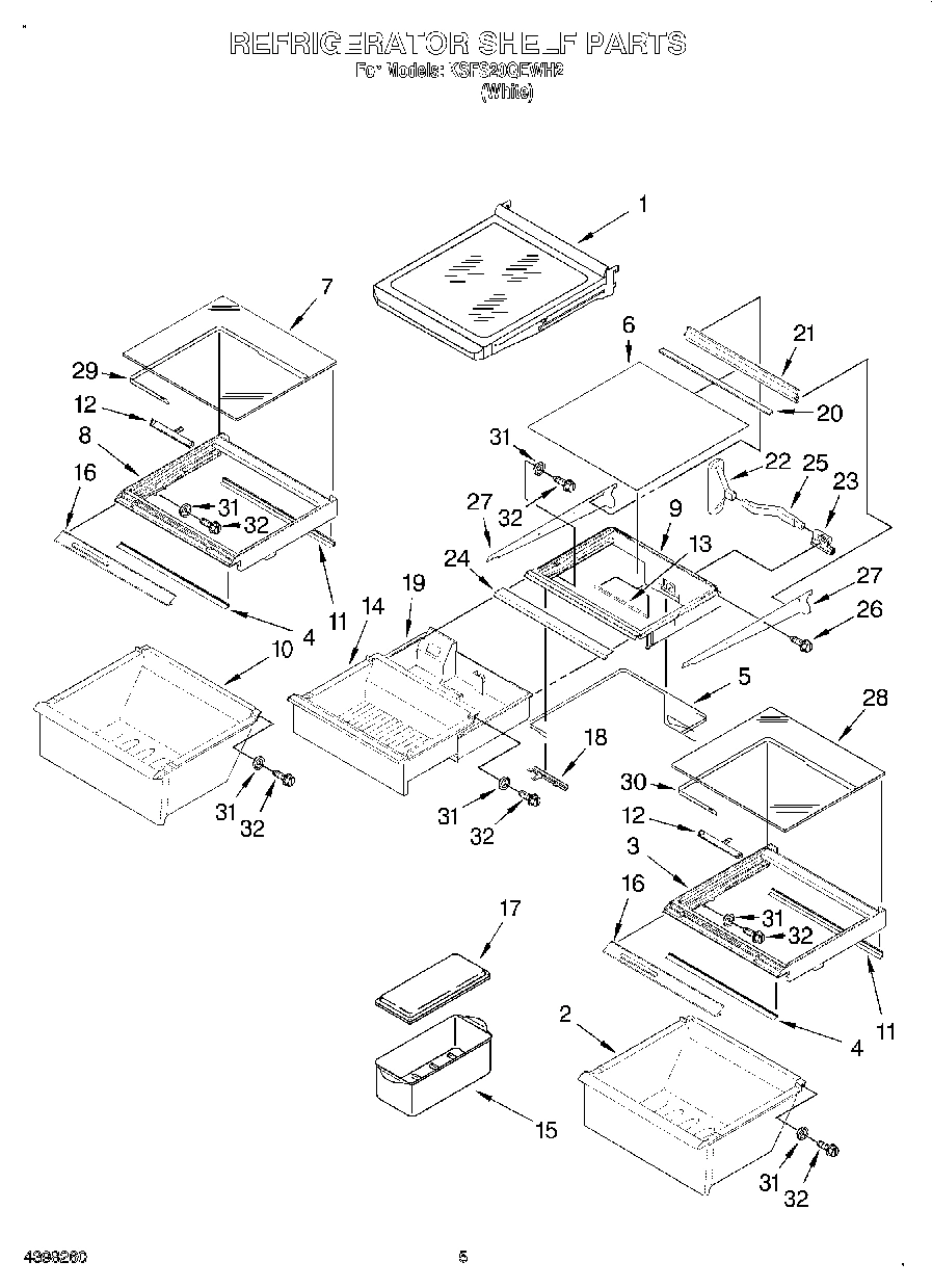 03 - REFRIGERATOR SHELF