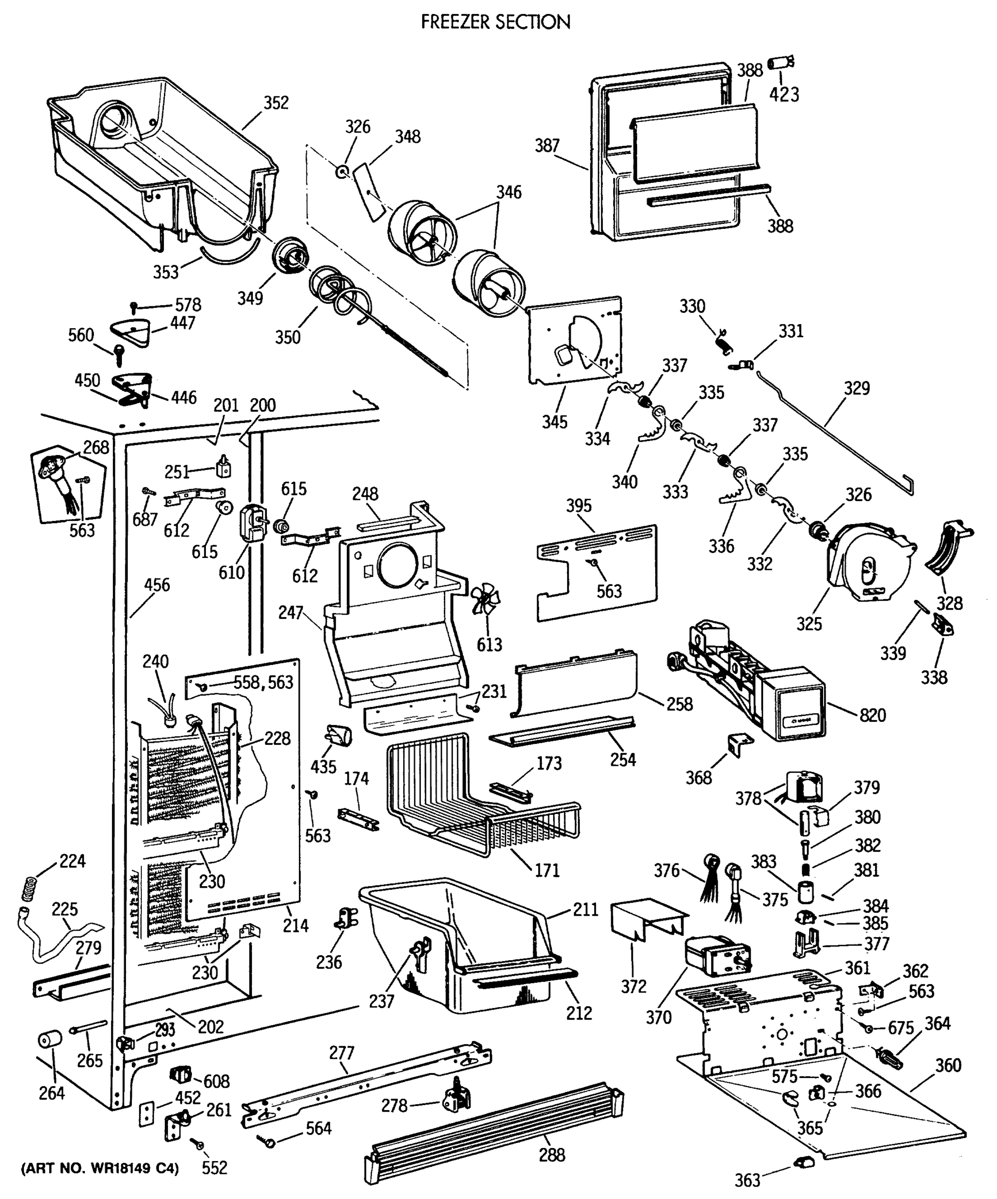 FREEZER SECTION