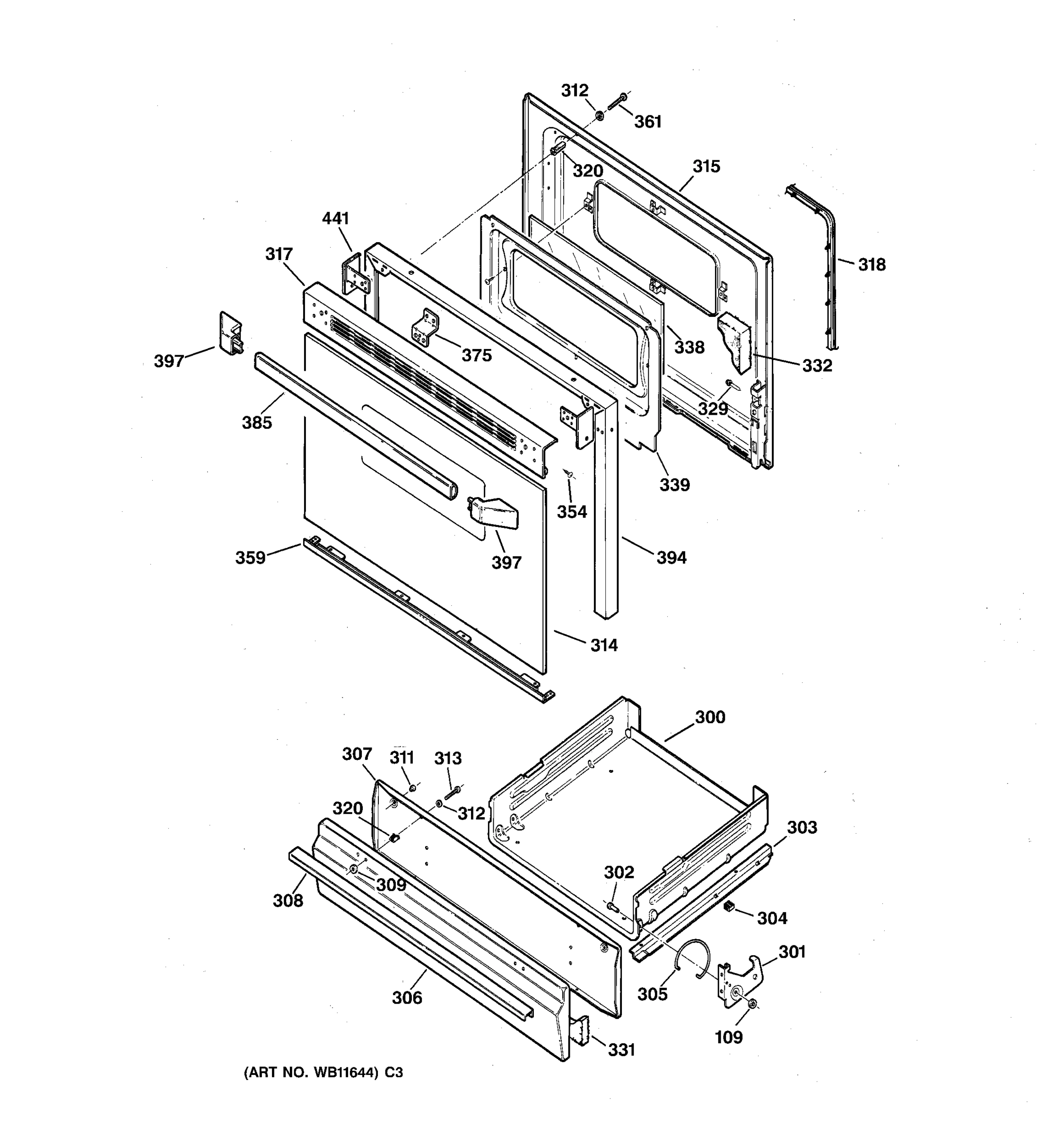 DOOR & DRAWER PARTS