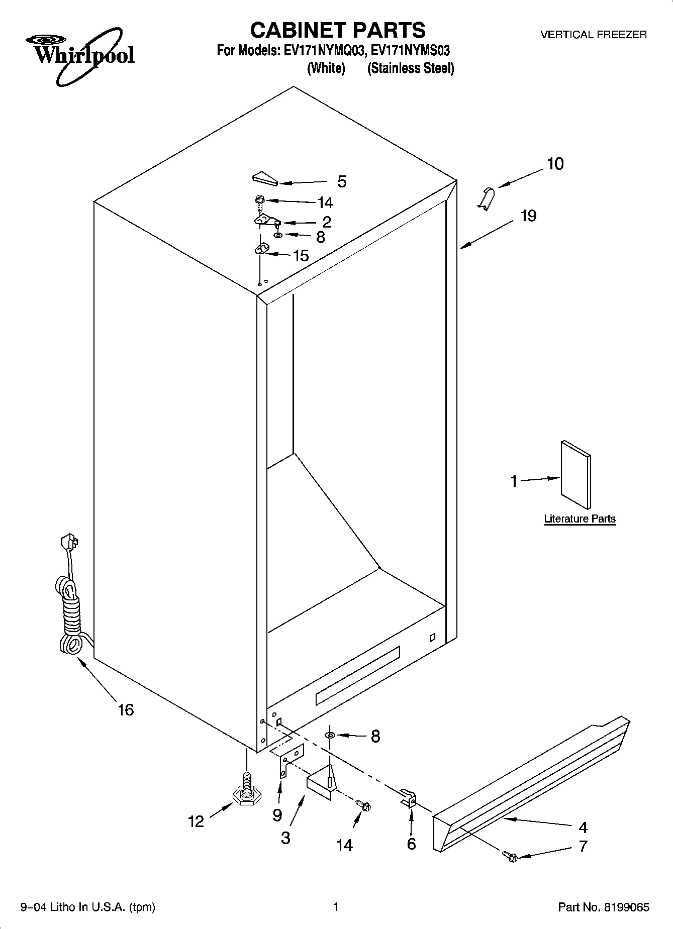 01 - CABINET PARTS