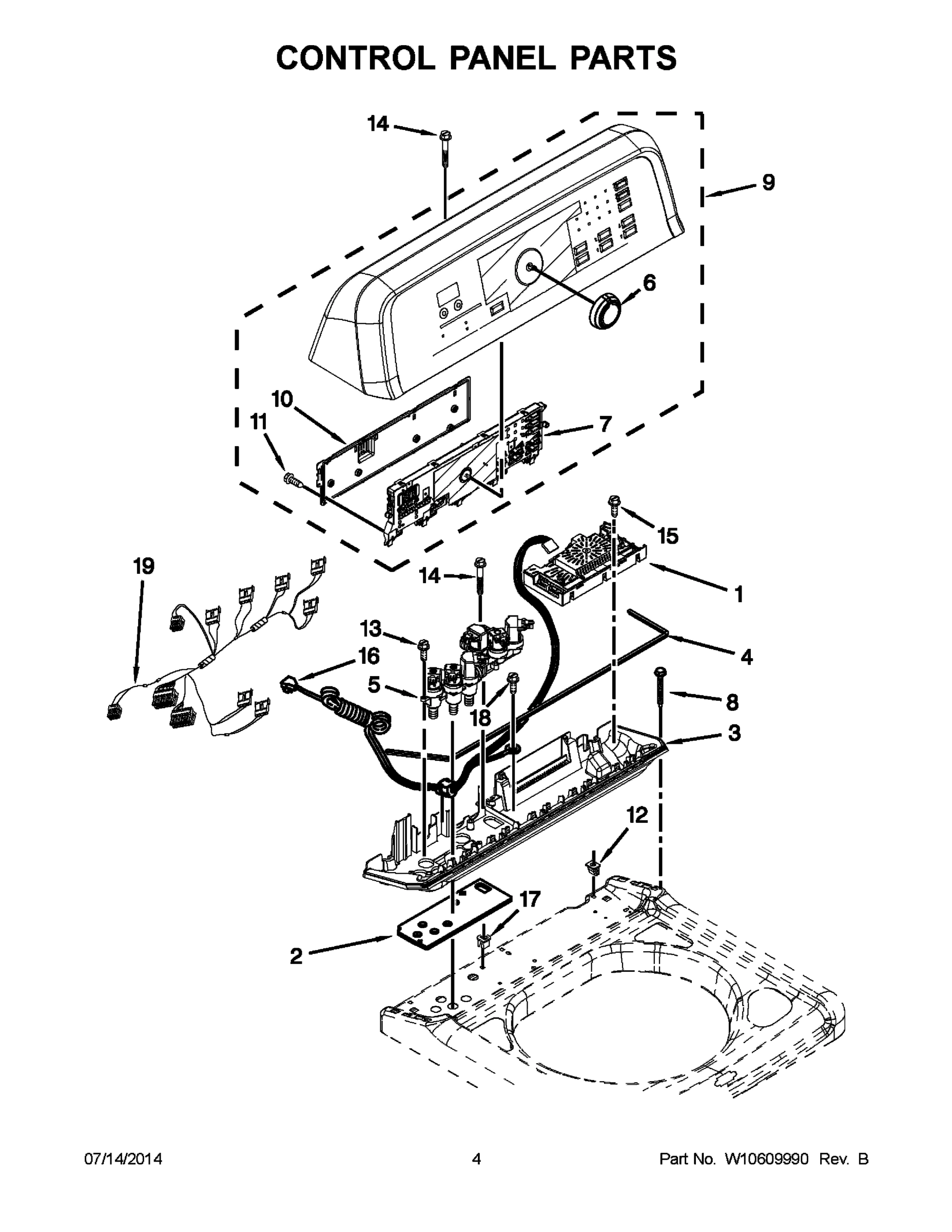03 - CONTROL PANEL PARTS