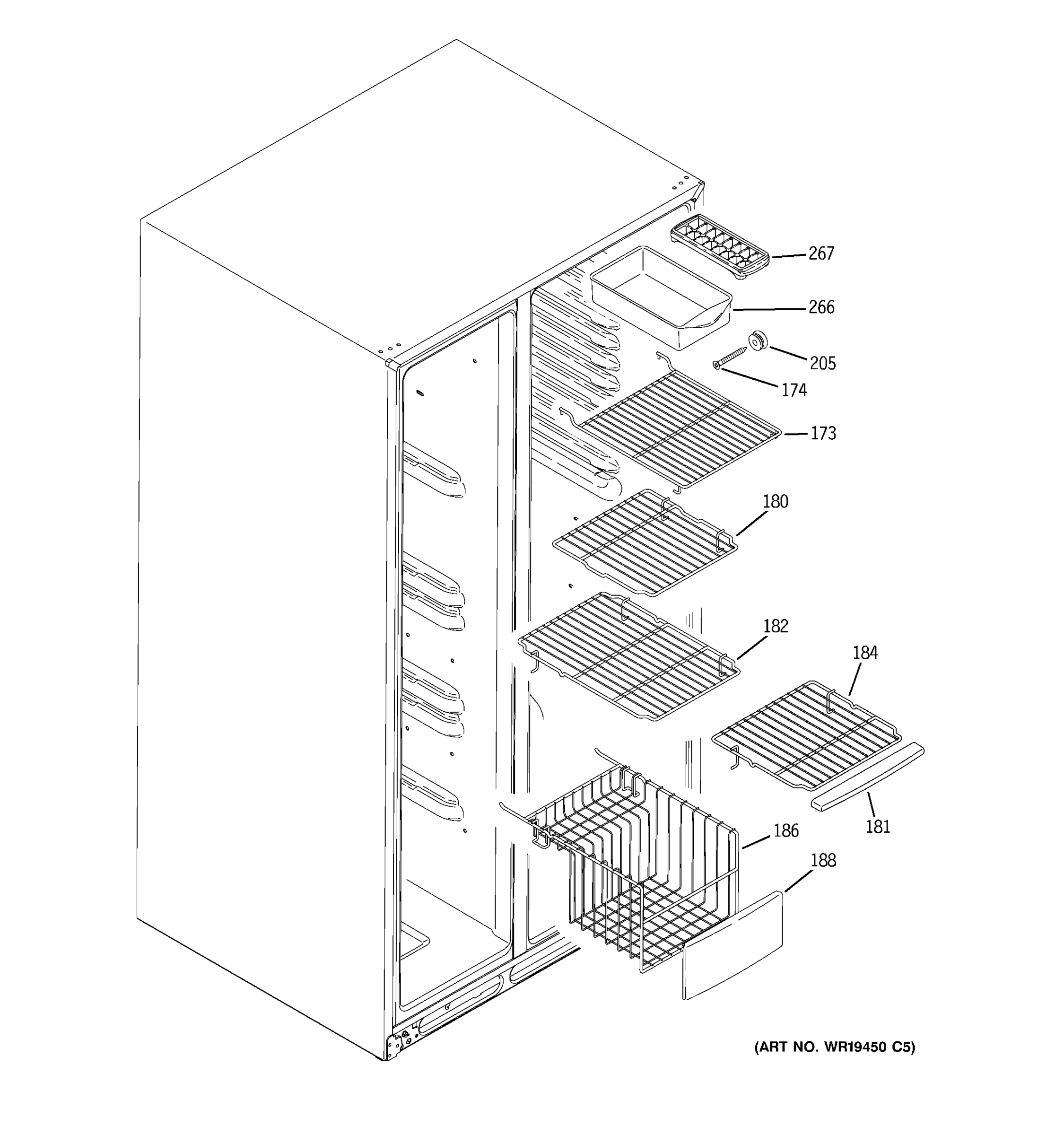 FREEZER SHELVES