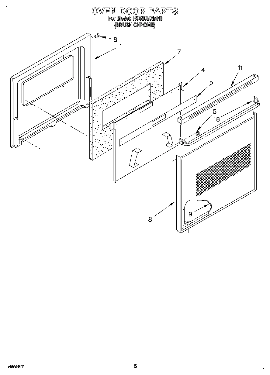 03 - OVEN DOOR