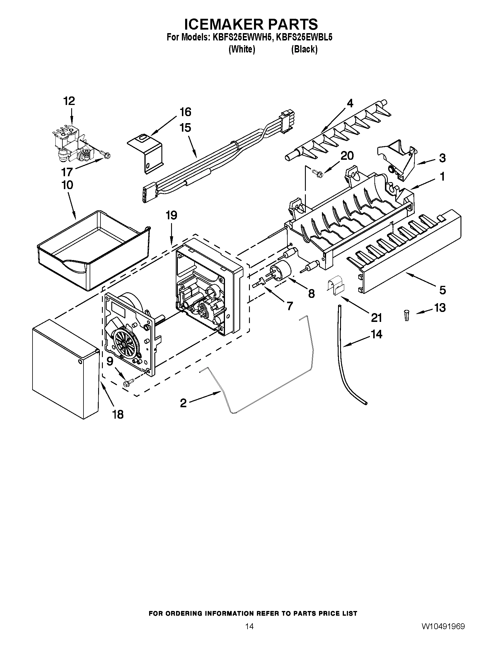 08 - ICEMAKER PARTS