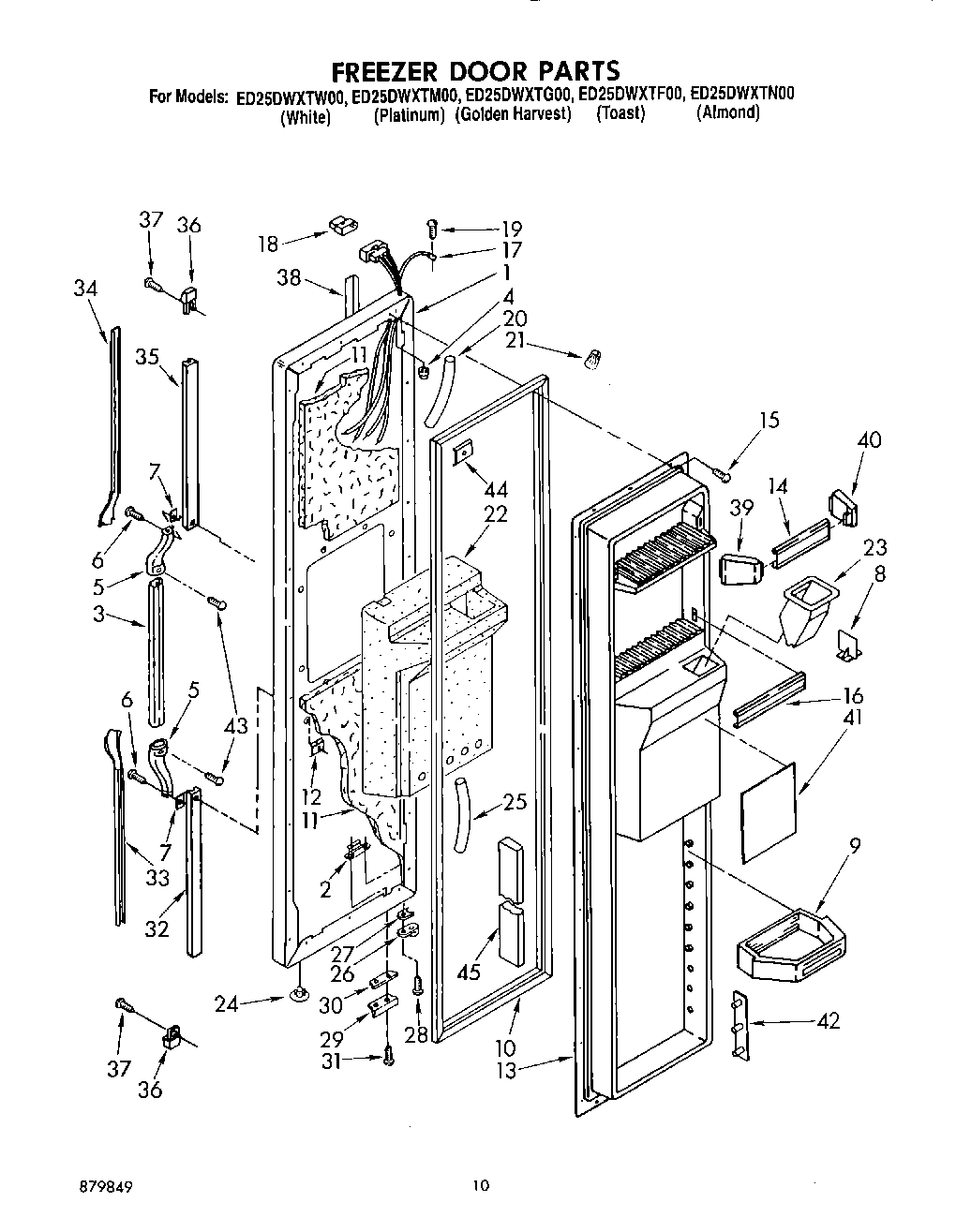 08 - FREEZER DOOR