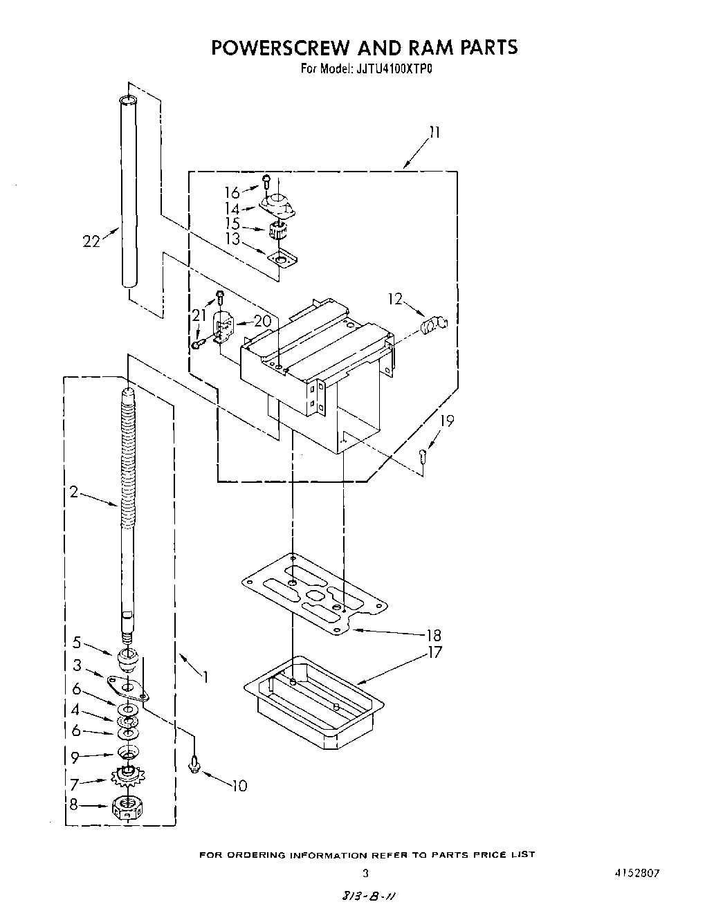 03 - POWER SCREW AND RAM