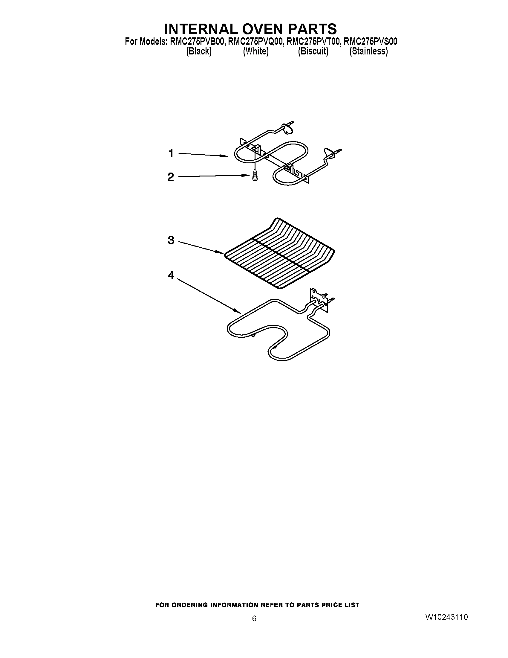 05 - INTERNAL OVEN PARTS