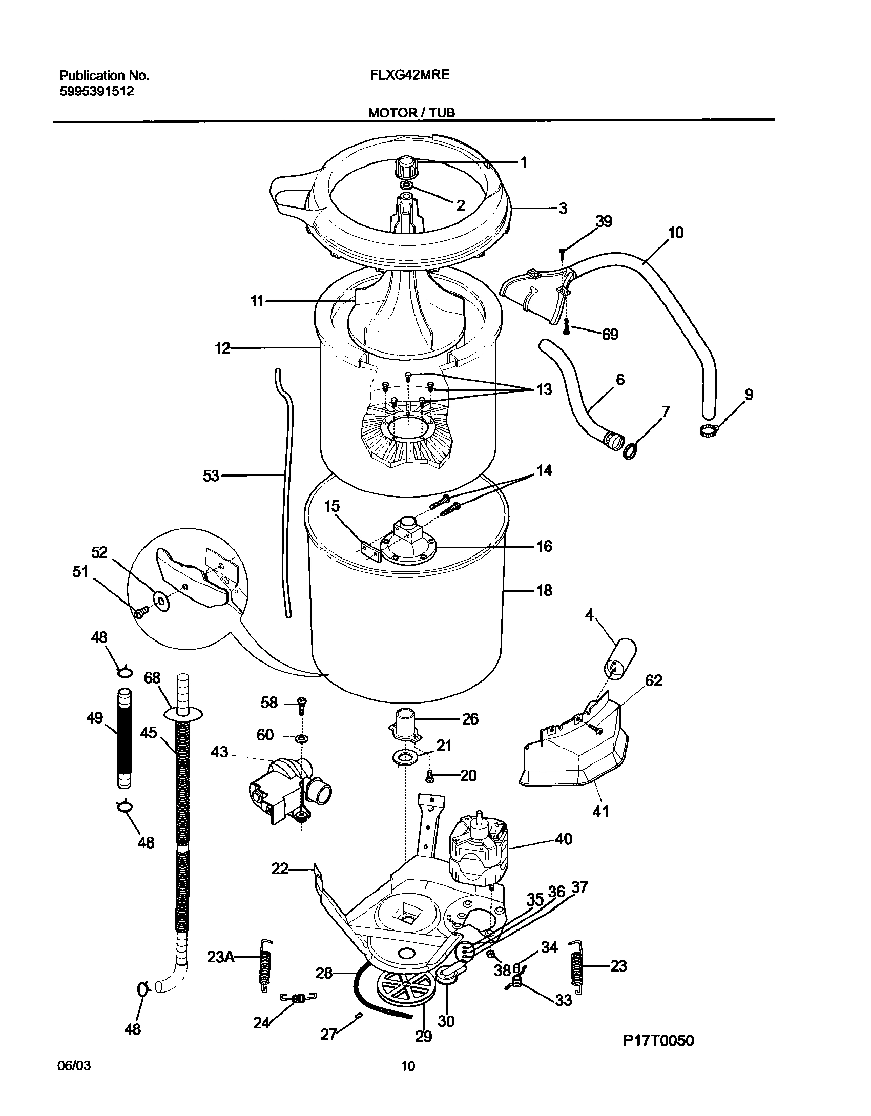 11 - MOTOR/TUB