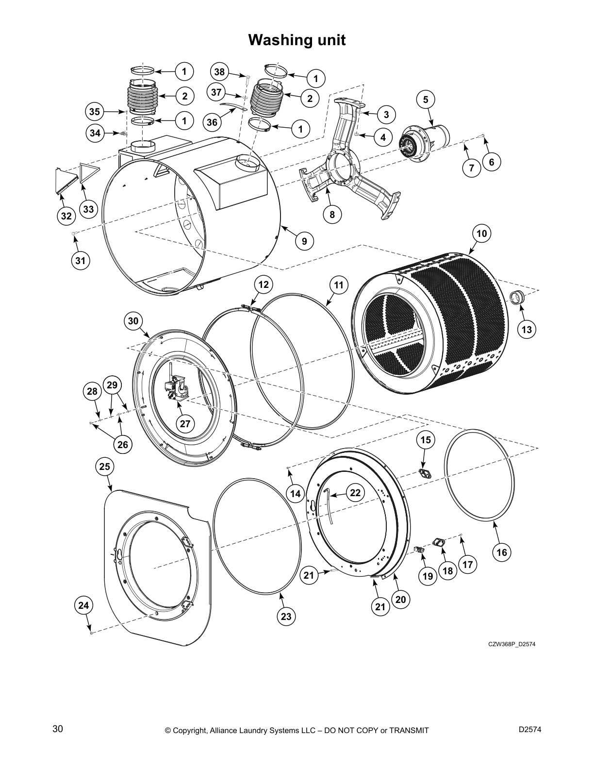 Washing unit