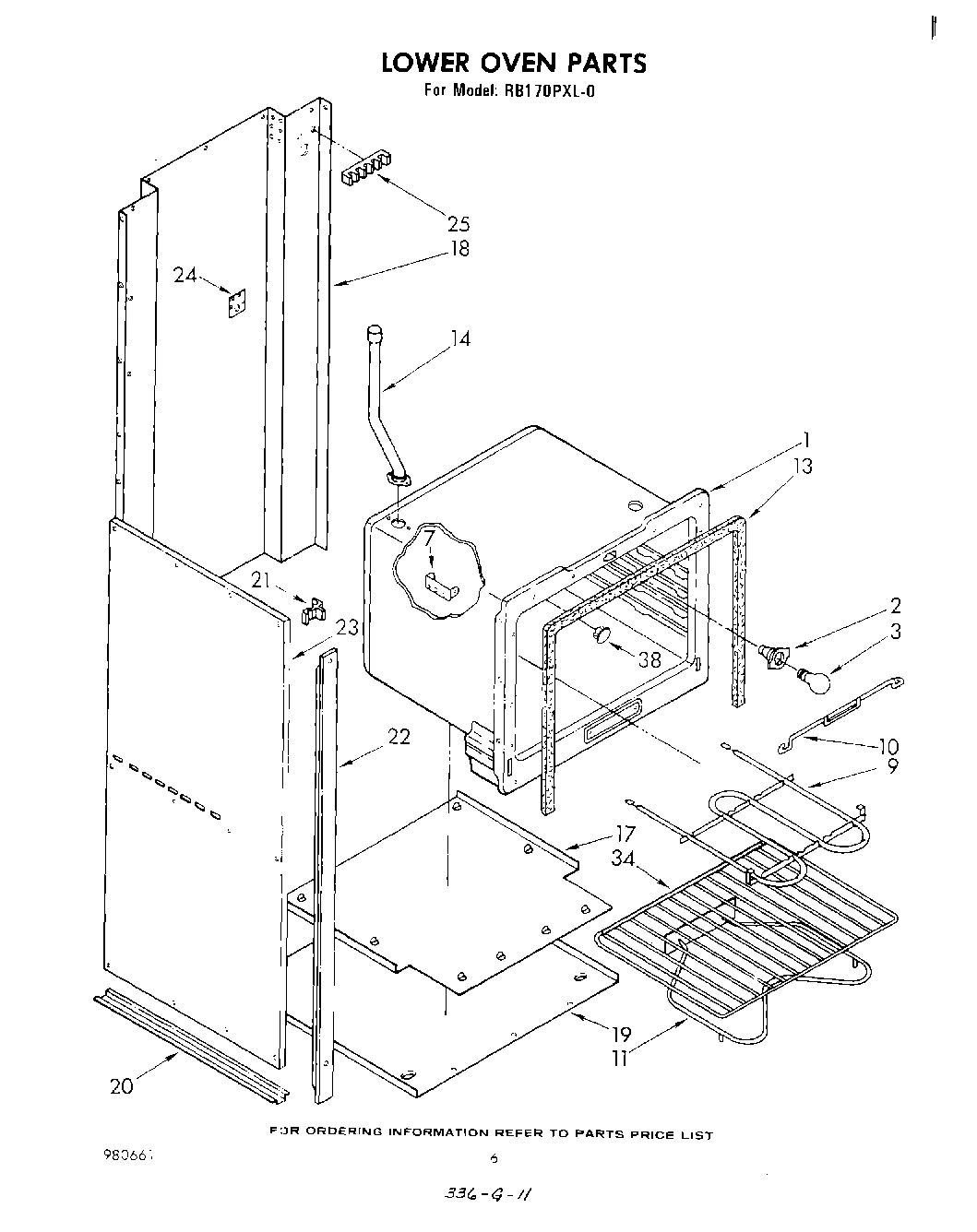 04 - LOWER OVEN, LITERATURE AND OPTIONAL