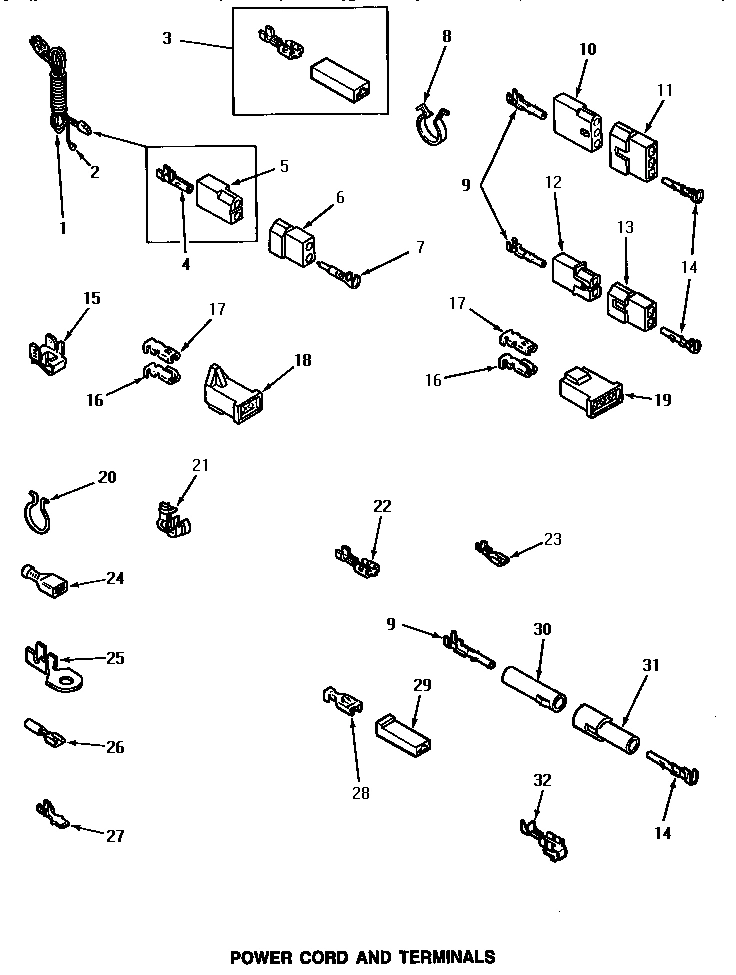 09 - POWER CORD & TERMINALS