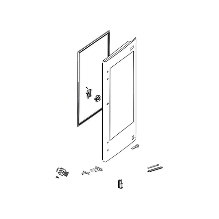 ADC76265713 LG Refrigerator Home Bar Door Ass