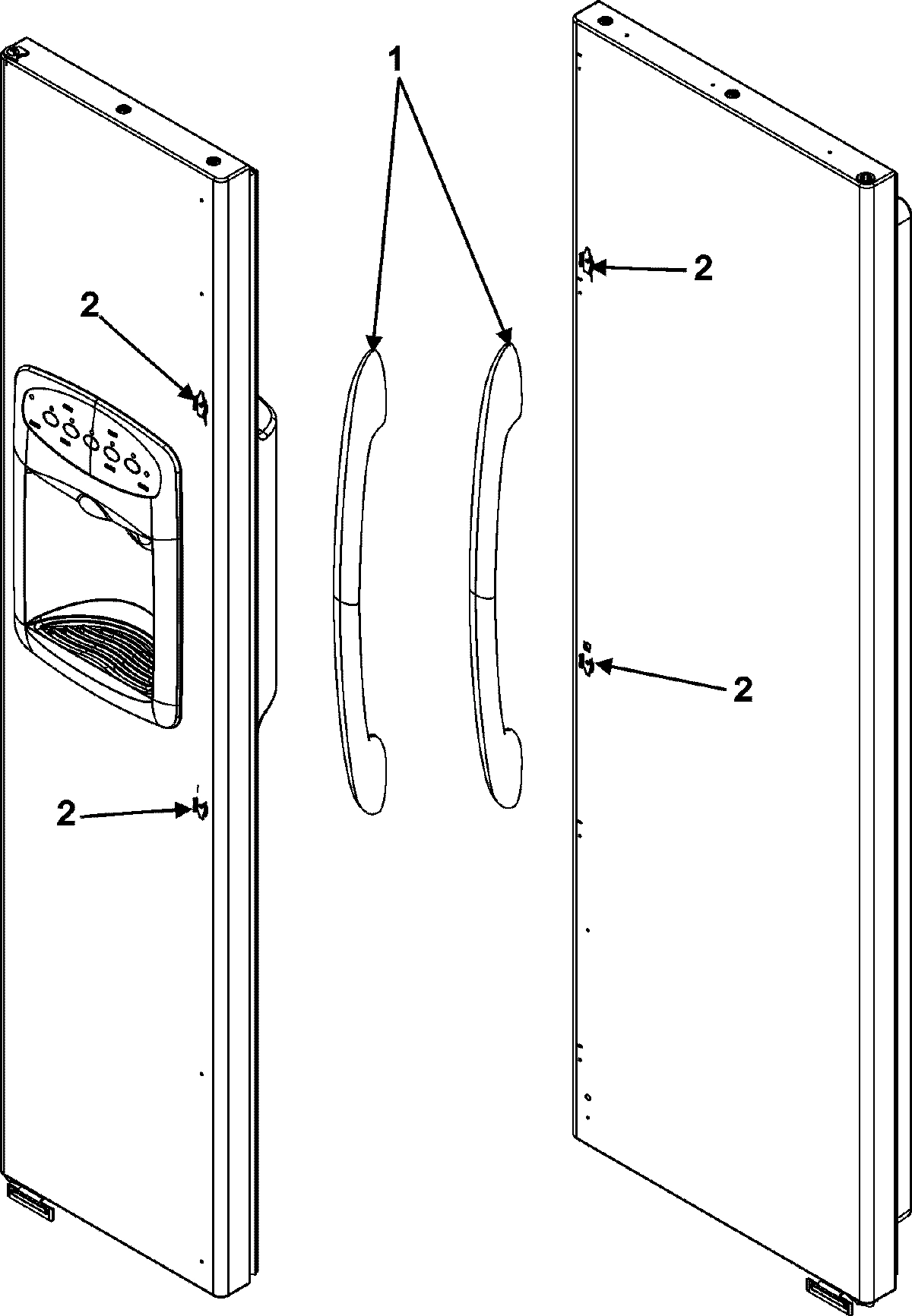 11 - HANDLES (MSD2650HES)