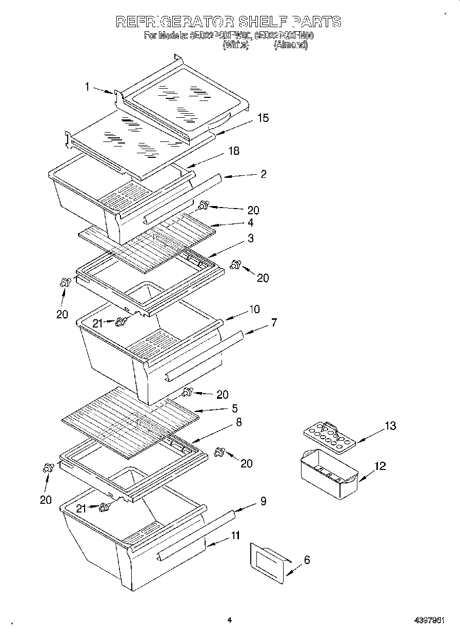 03 - REFRIGERATOR SHELF