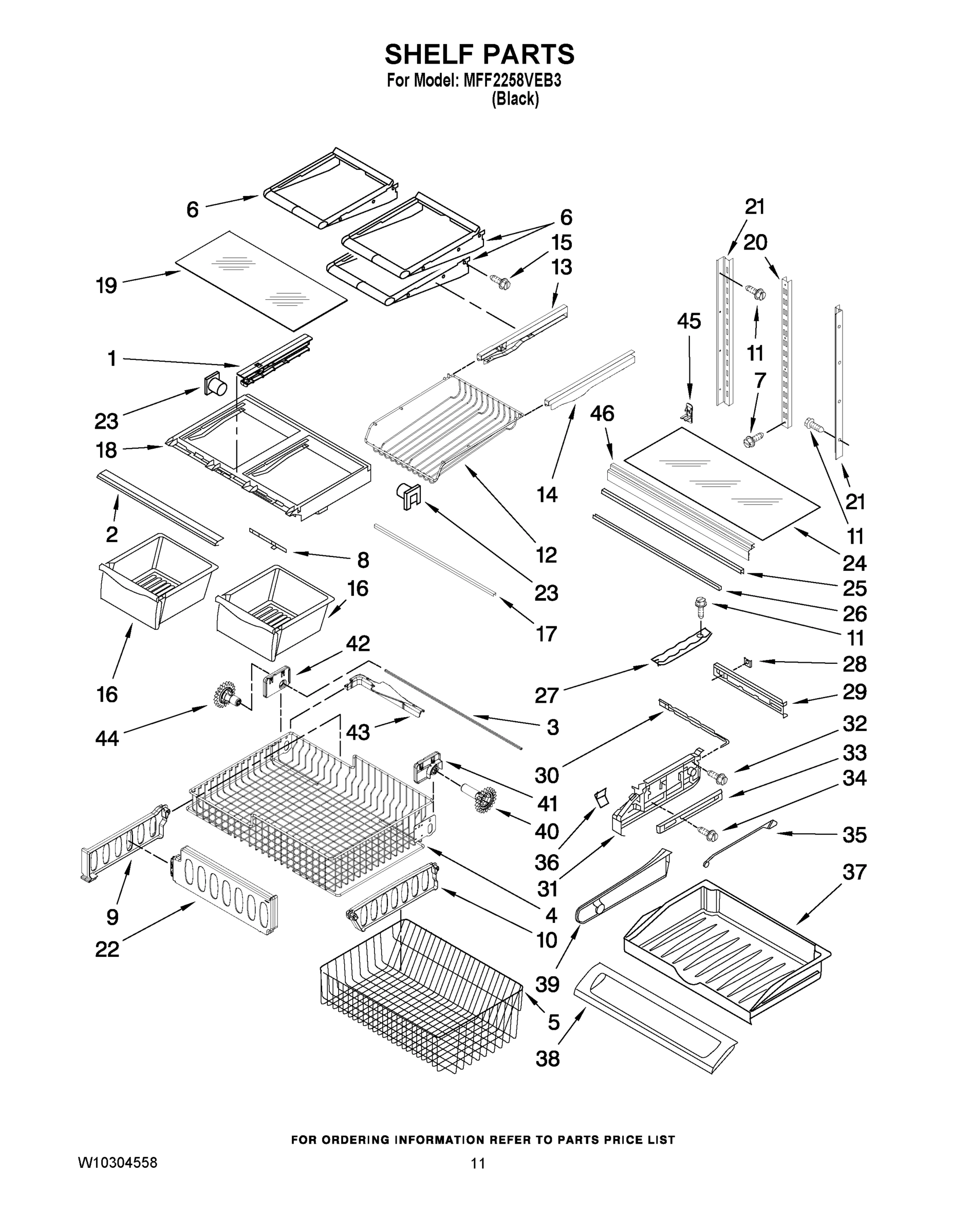 07 - SHELF PARTS