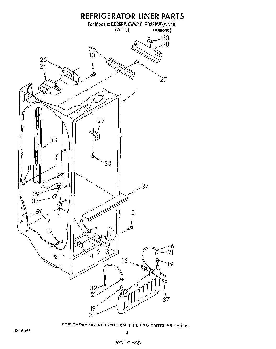 03 - REFRIGERATOR LINER