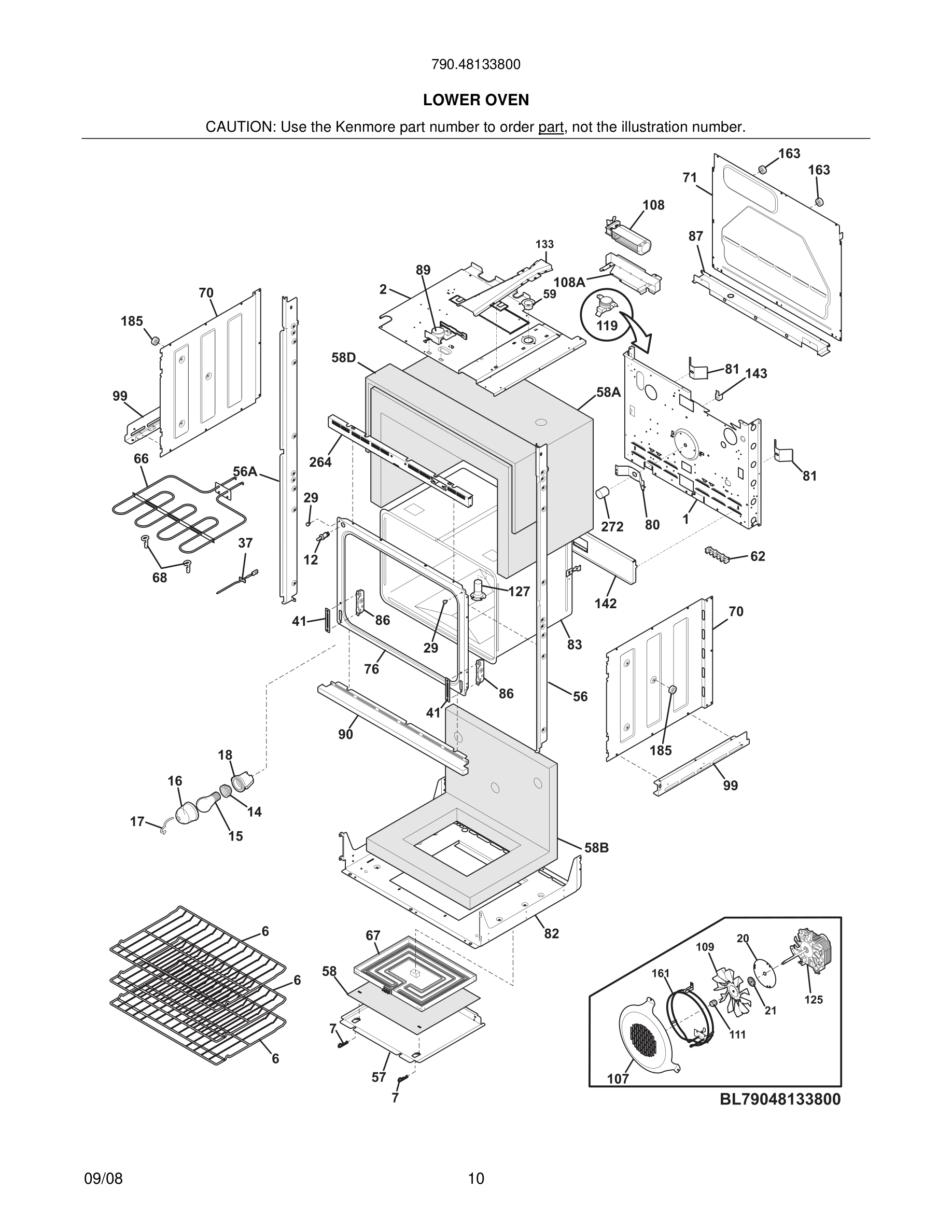 11 - LOWER OVEN