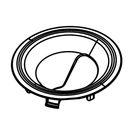 W10712204 Whirlpool Bezel